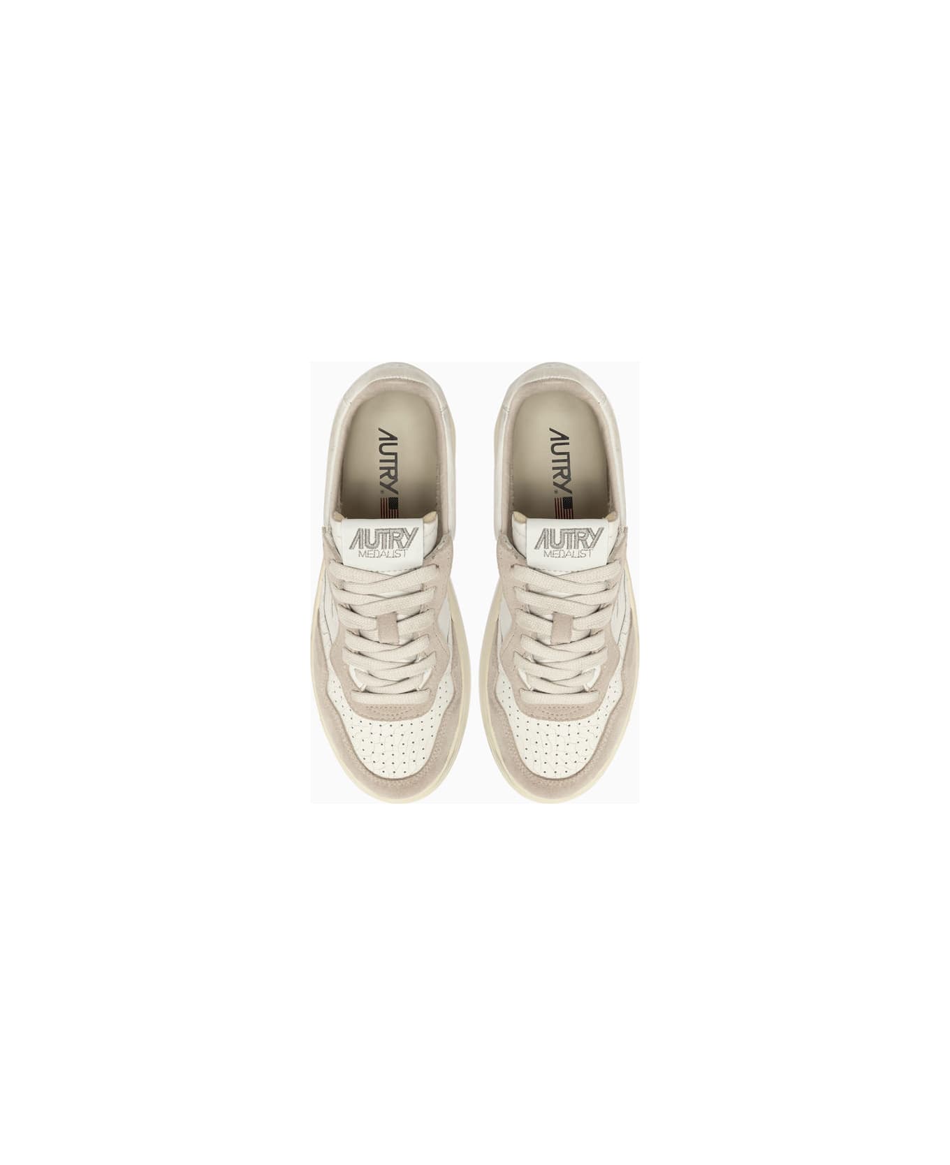 Autry Medalist Low Aulw Sneakers Vy01 - White