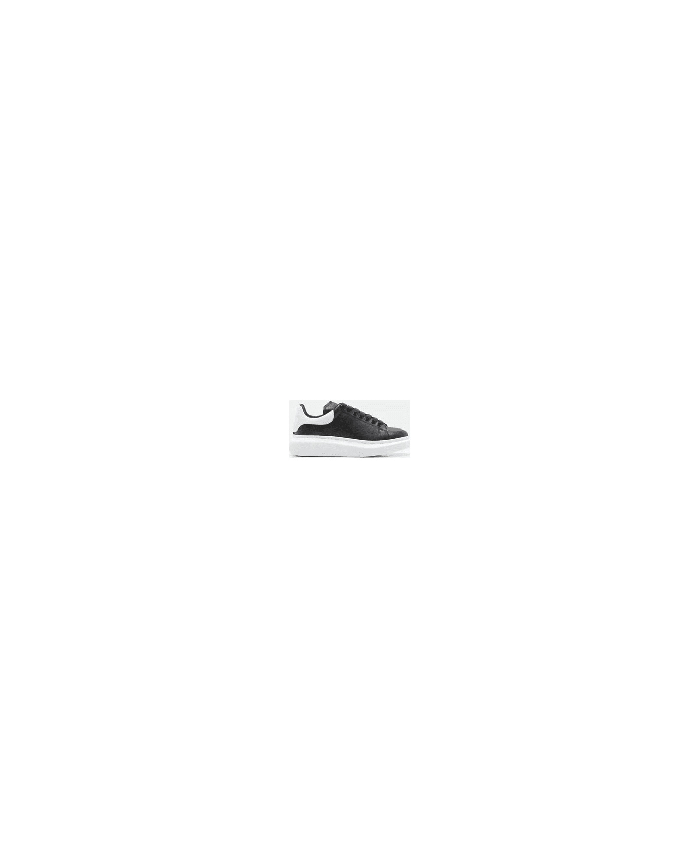 Alexander McQueen Sneakers Larry Oversized In Pelle - Black