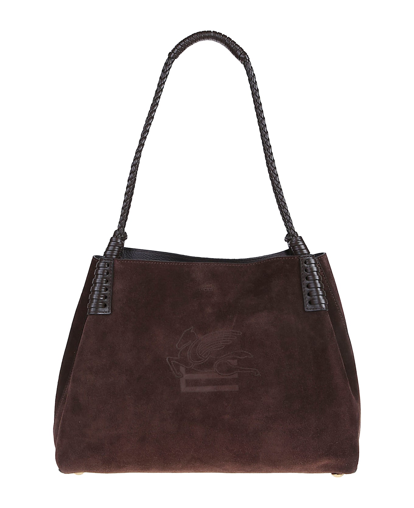 Etro Small Libra Shopping Bag - Marrone