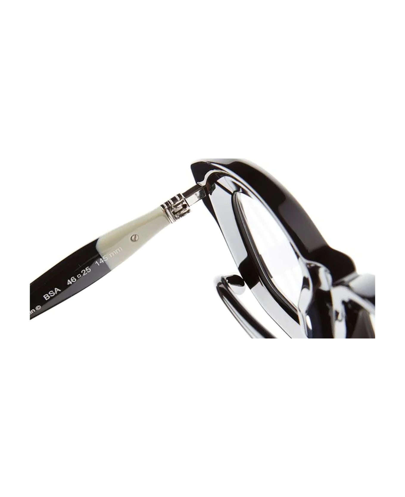 Kuboraum Mask J1 Bsa - Black Shine Rx Glasses - Black