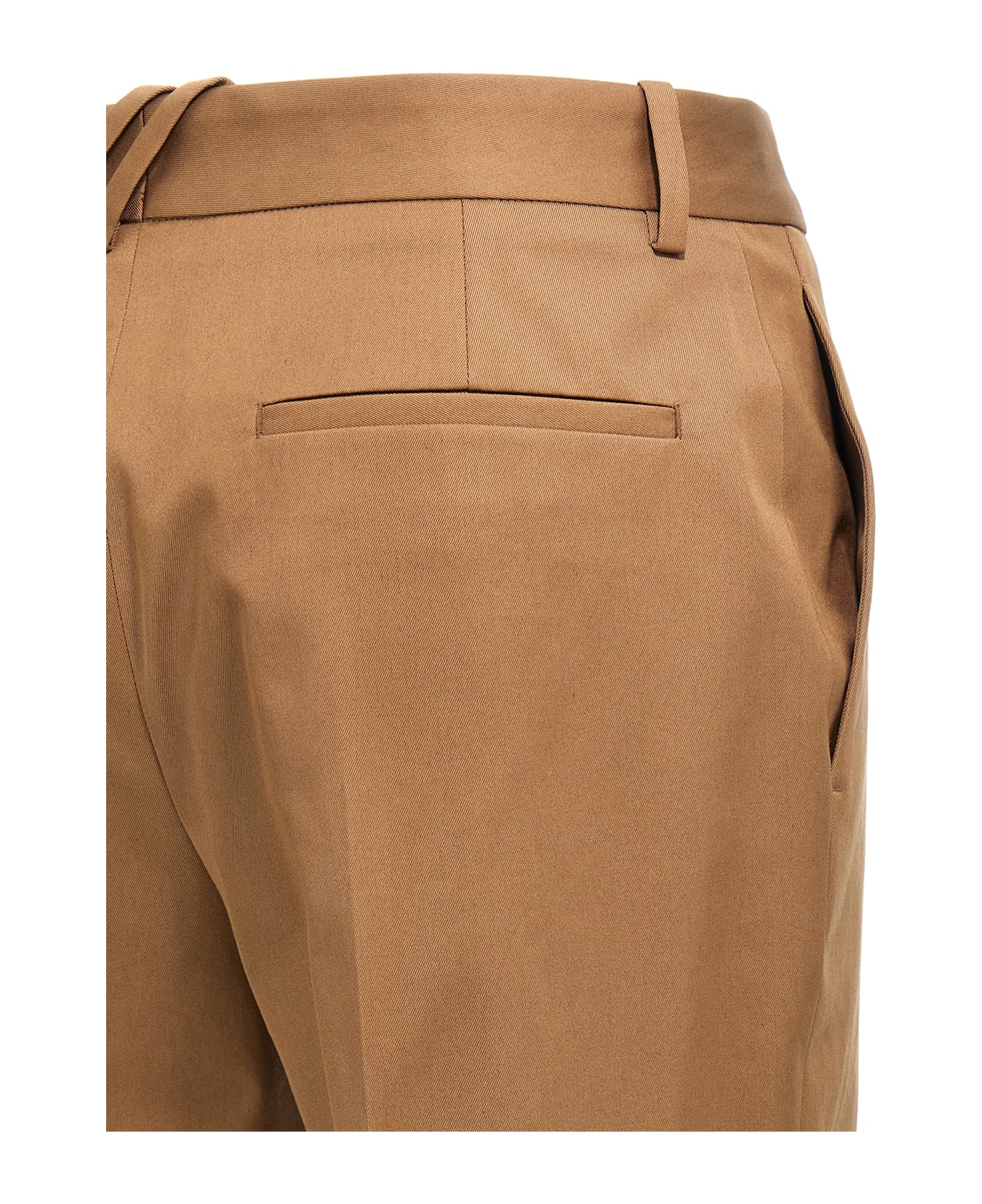 Burberry Straight Pants - Beige