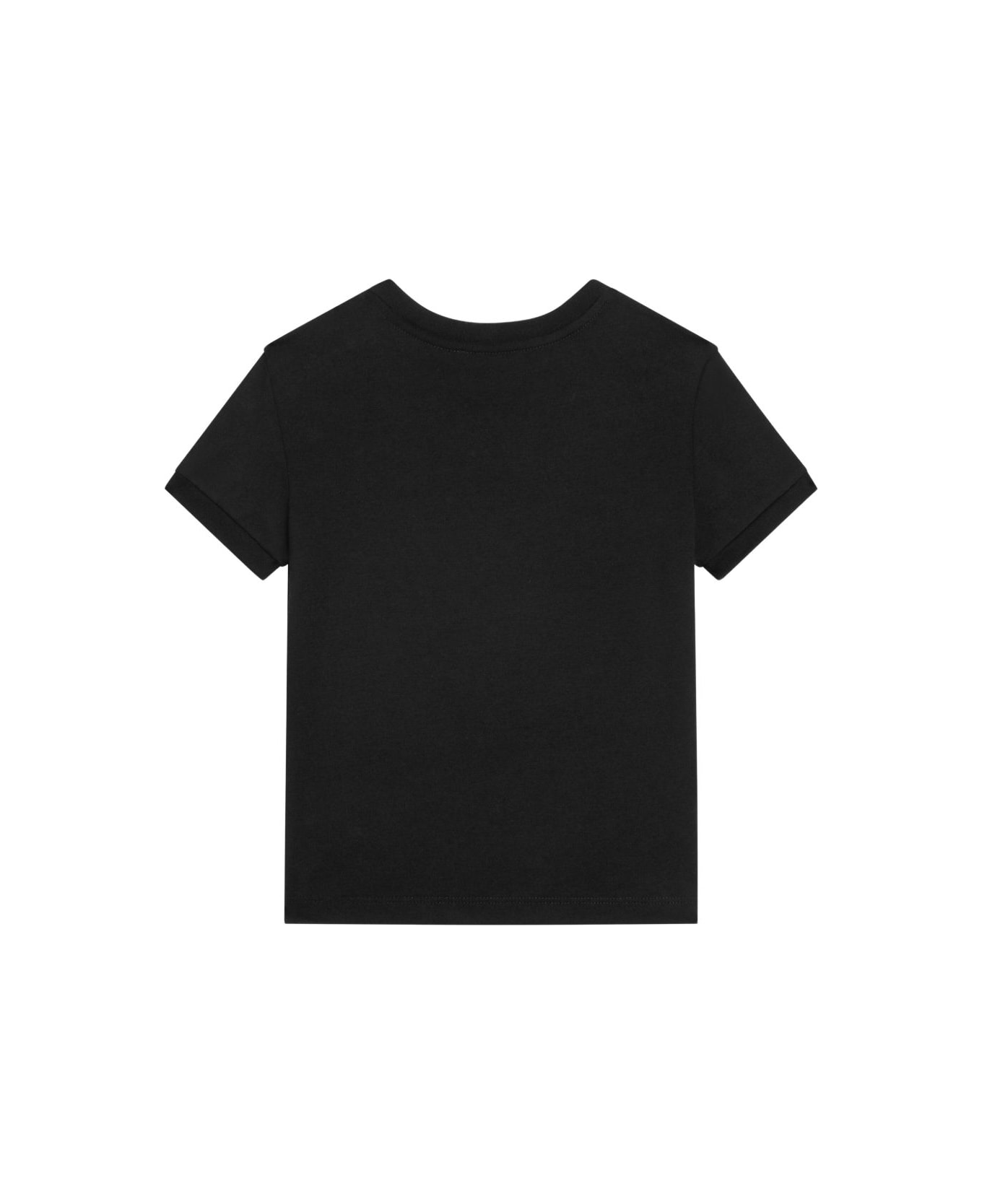 Dolce 
Gabbana Dolce &amp; Gabbana Kids Dg Cotton Jersey T-shirt - Black