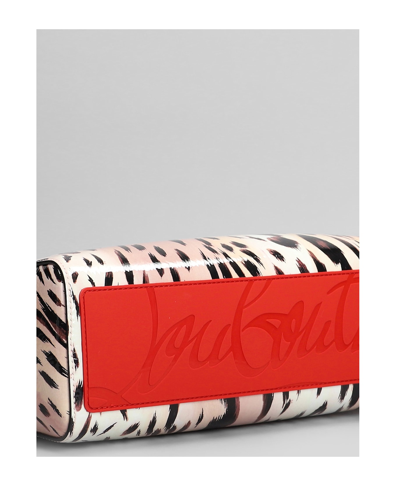 Christian Louboutin Cabata Shoulder Bag In Multicolor Leather - LEOPARD