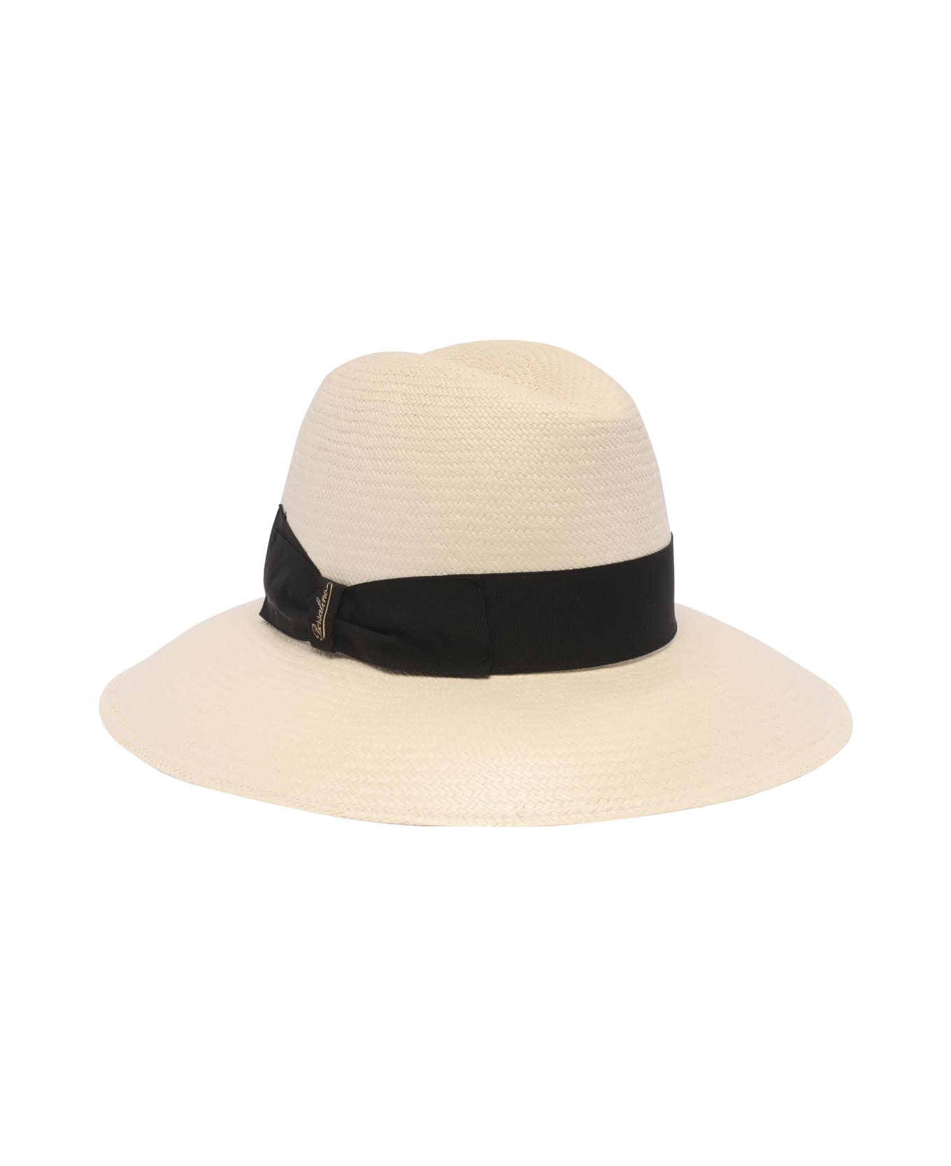 Borsalino Claudette Panama Hat - Black 帽子
