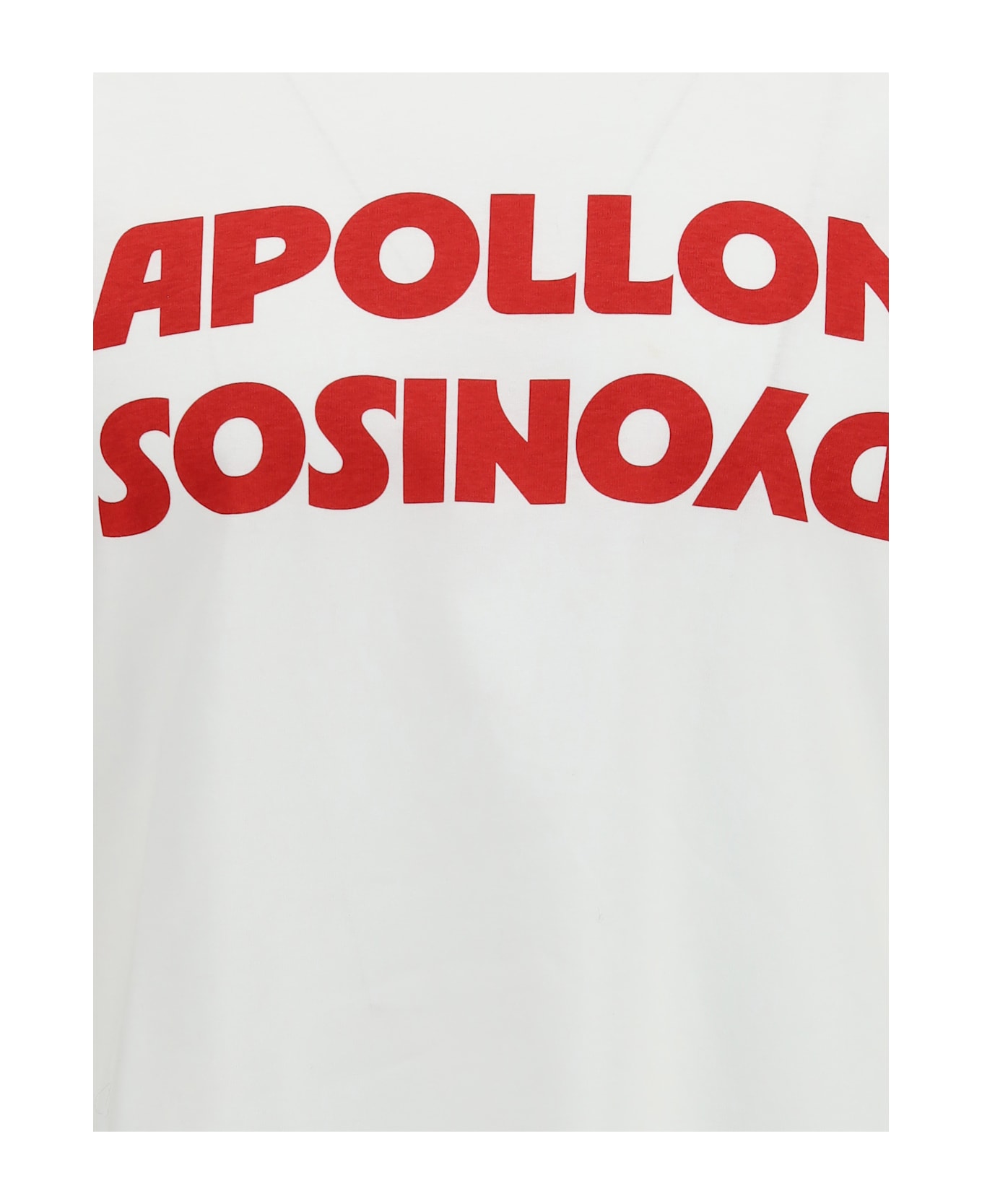 Valentino Cotton T-shirt Wuth Apollon Dyonisos Graphic Print