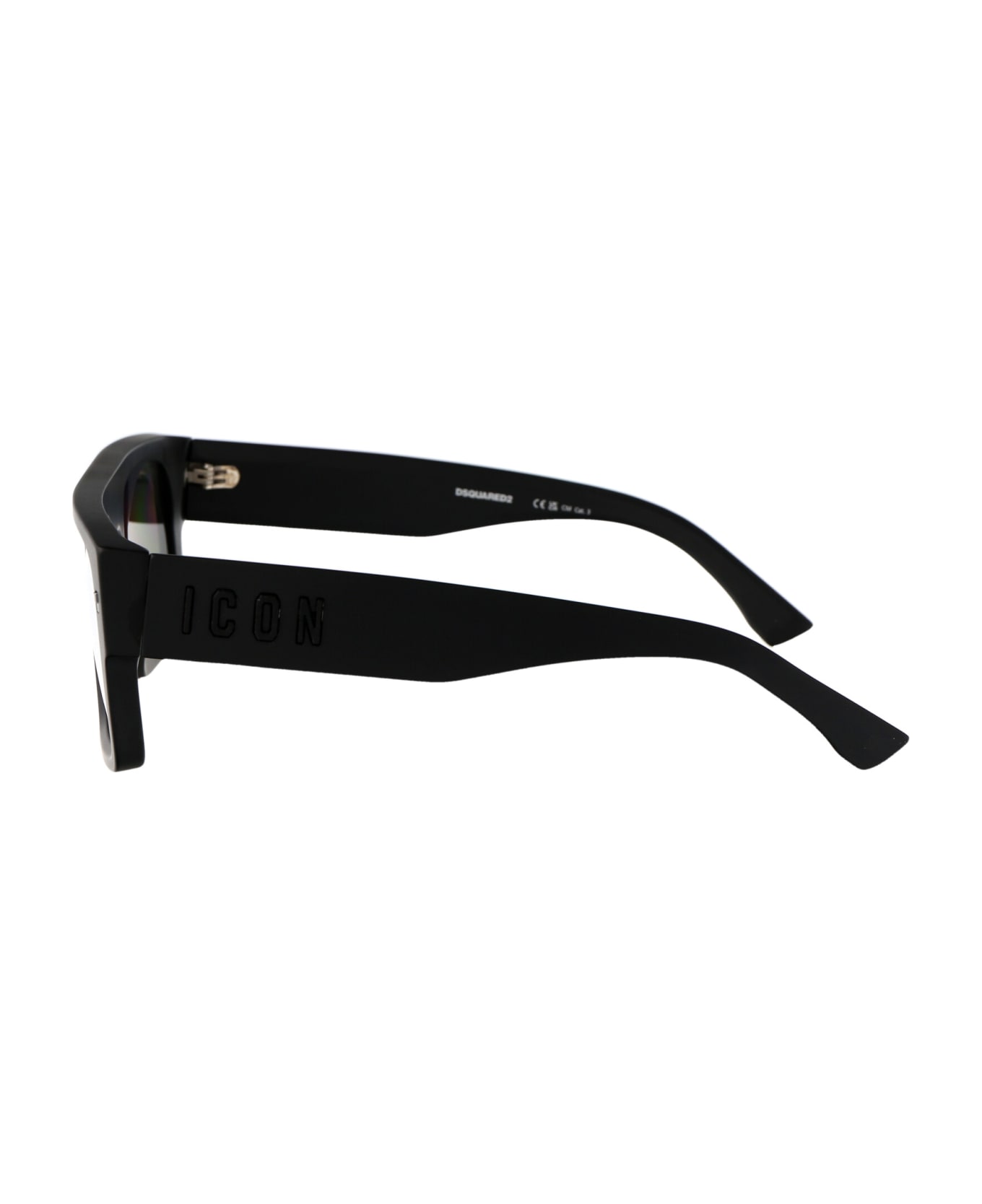 Dsquared2 Eyewear Icon 0008/s Sunglasses - 003T4 MATTE BLACK