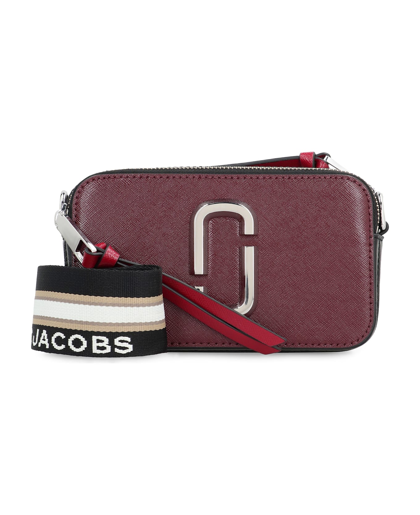 Marc Jacobs The Snapshot Leather Camera Bag - Red-purple or grape