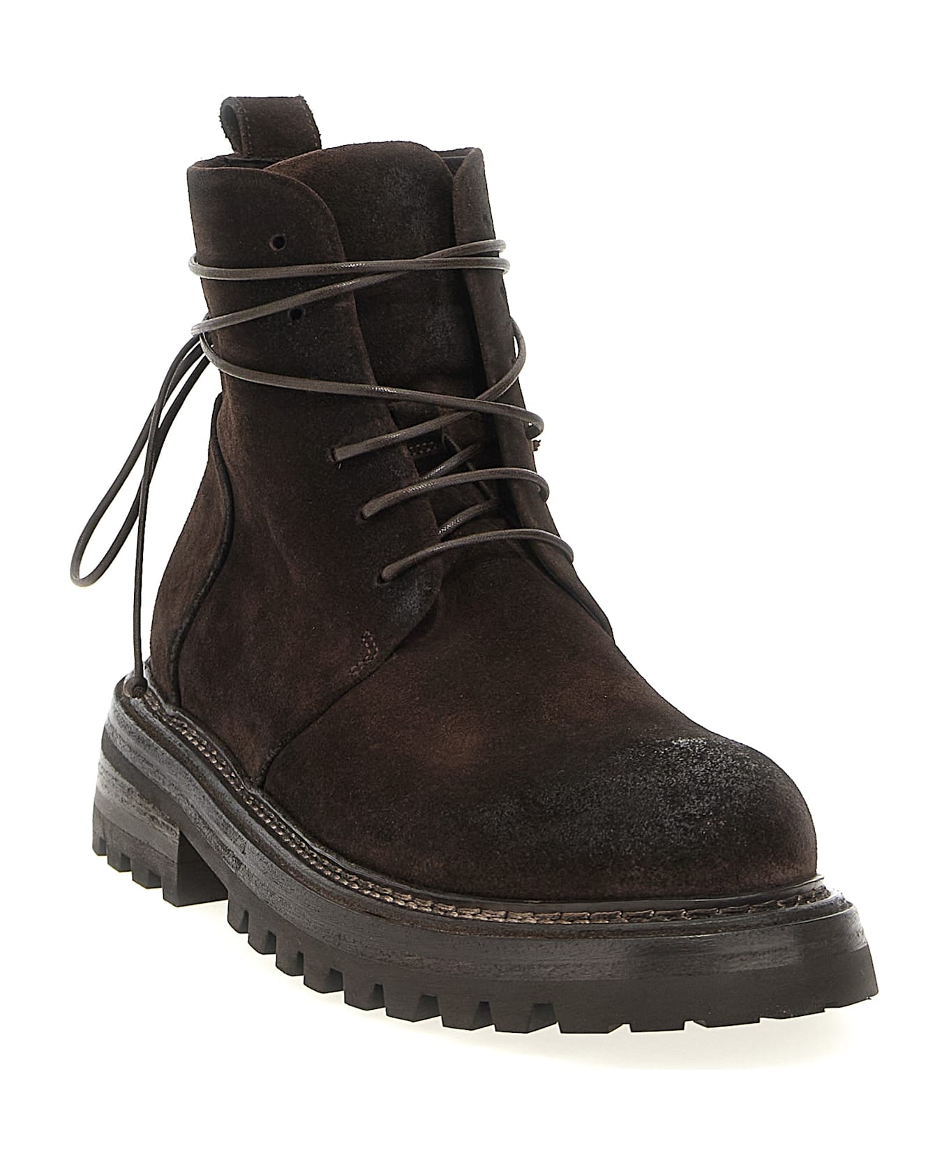 Marsell 
carrucola
 Combat Boots - Brown