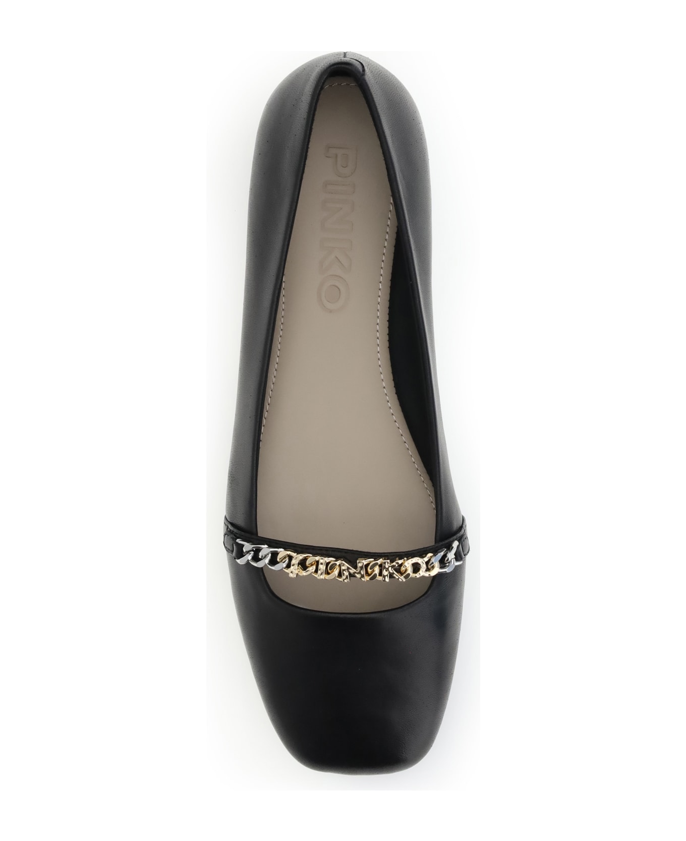 Pinko Leather Ballerinas