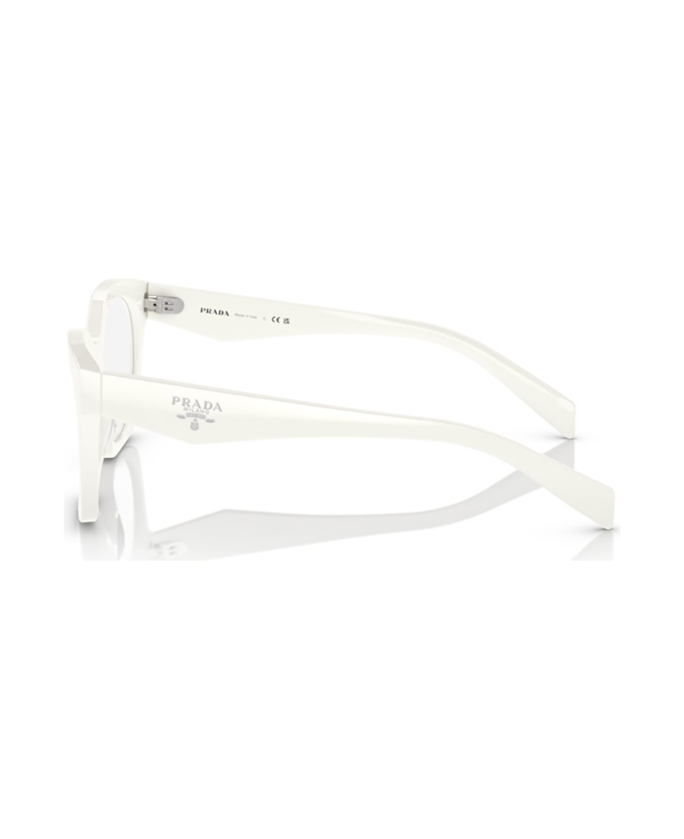 Prada Eyewear Pr A05v White Ivory Glasses - White ivory