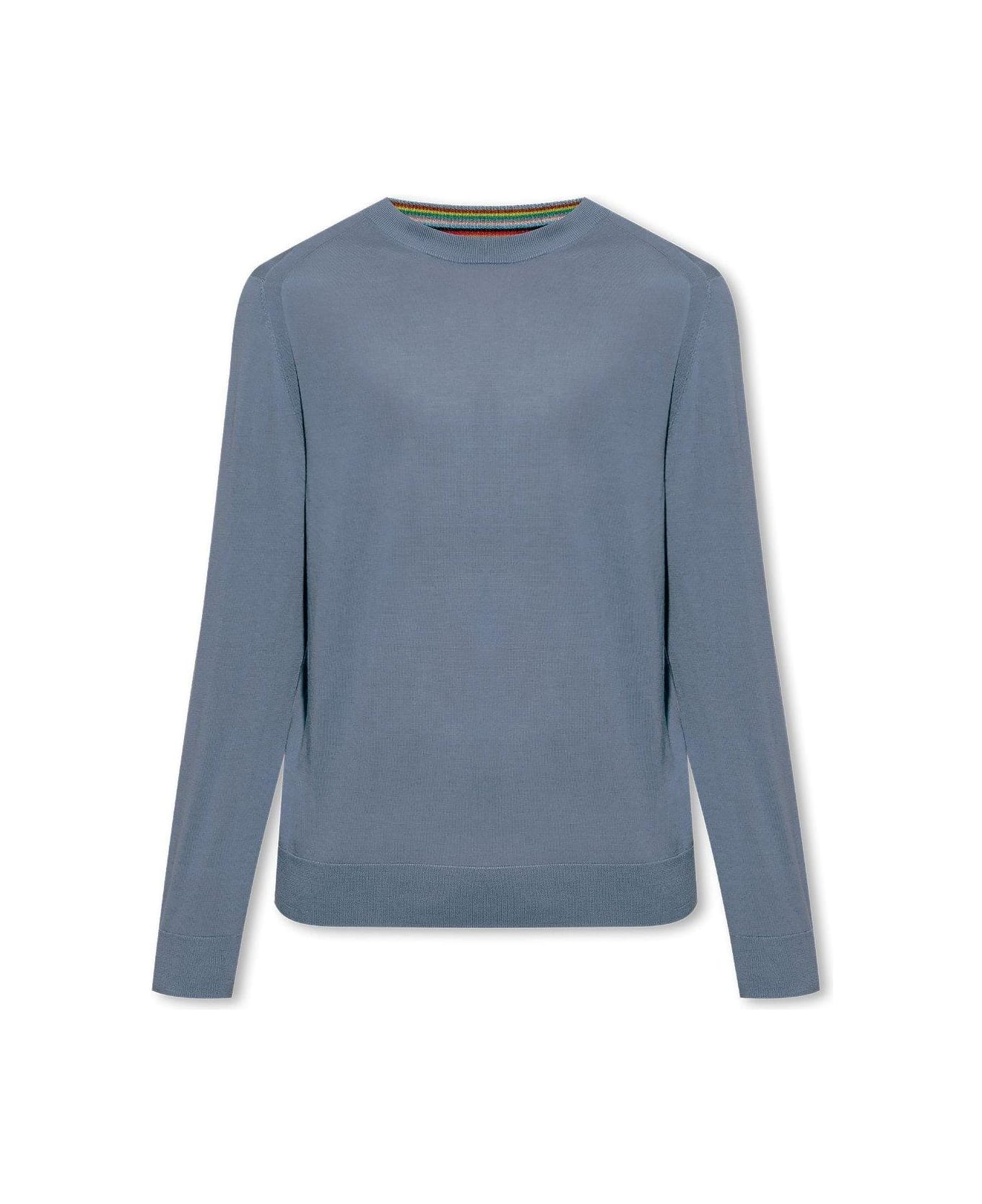 Paul Smith Sweater With Logo - NAVY