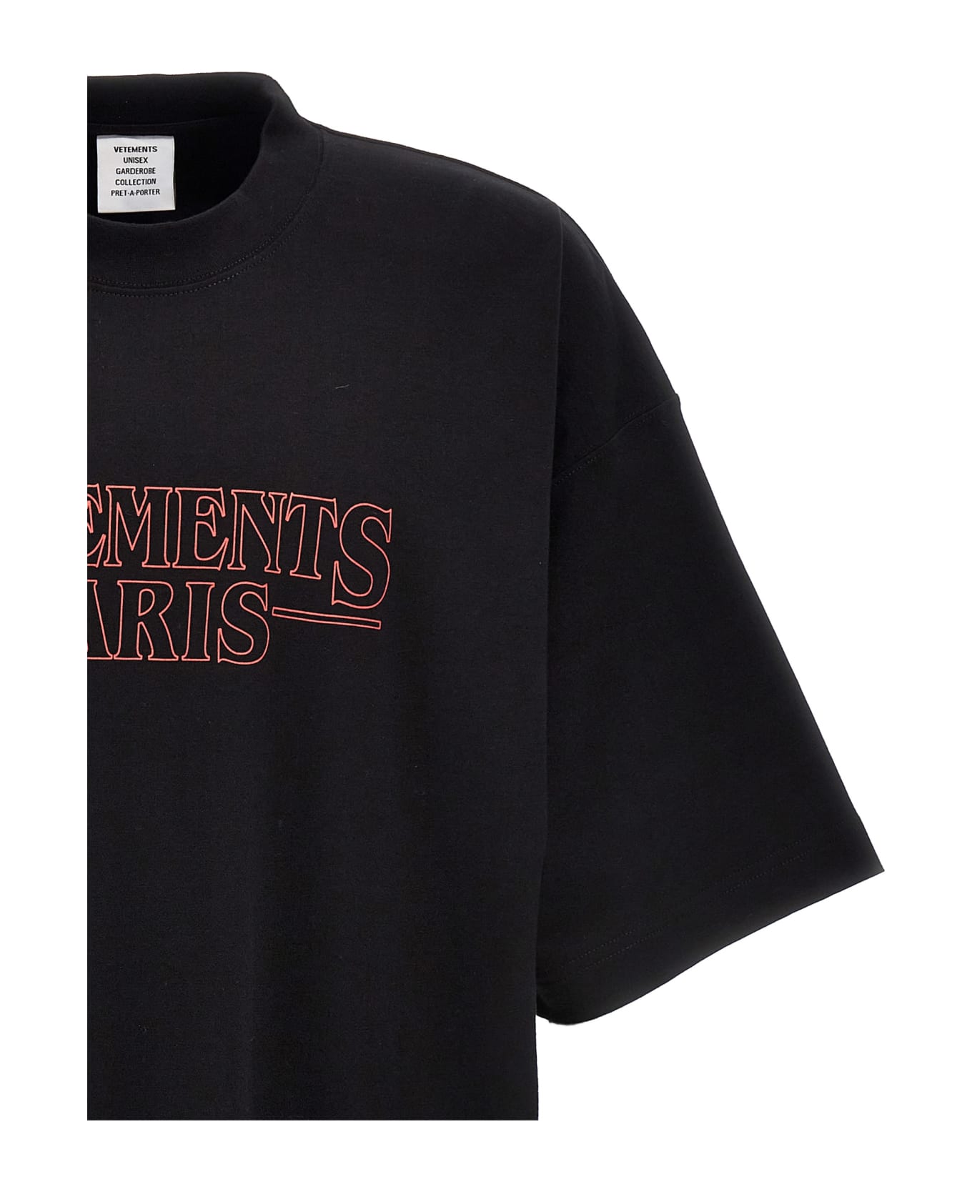 VETEMENTS Logo T-shirt - Black