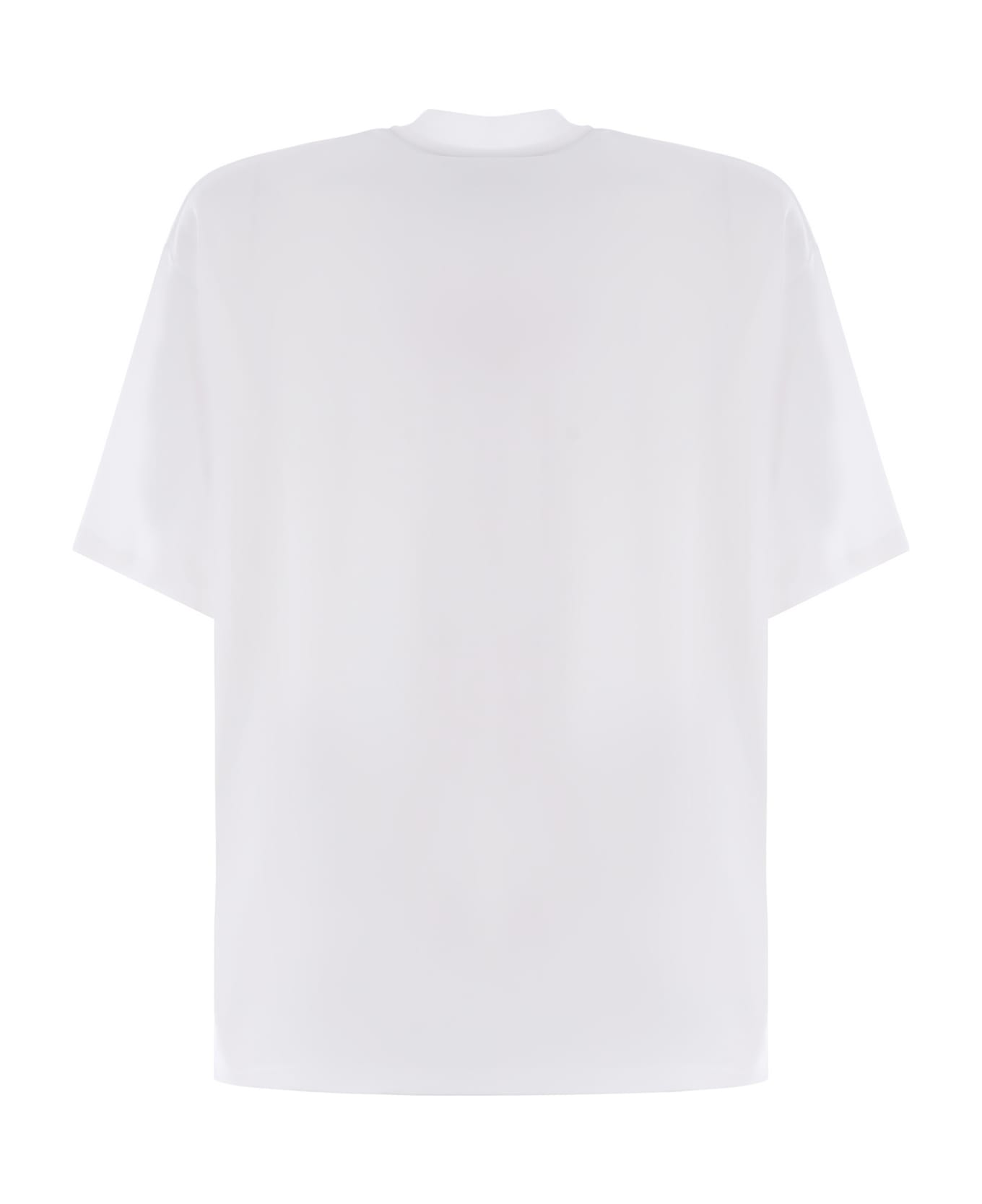 Richmond T-shirt Richmond "since1987" Made Of Cotton - Bianco シャツ