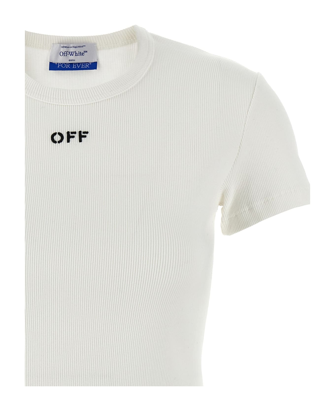 Off-White 'off Stamp' T-shirt - WHITE BLACK