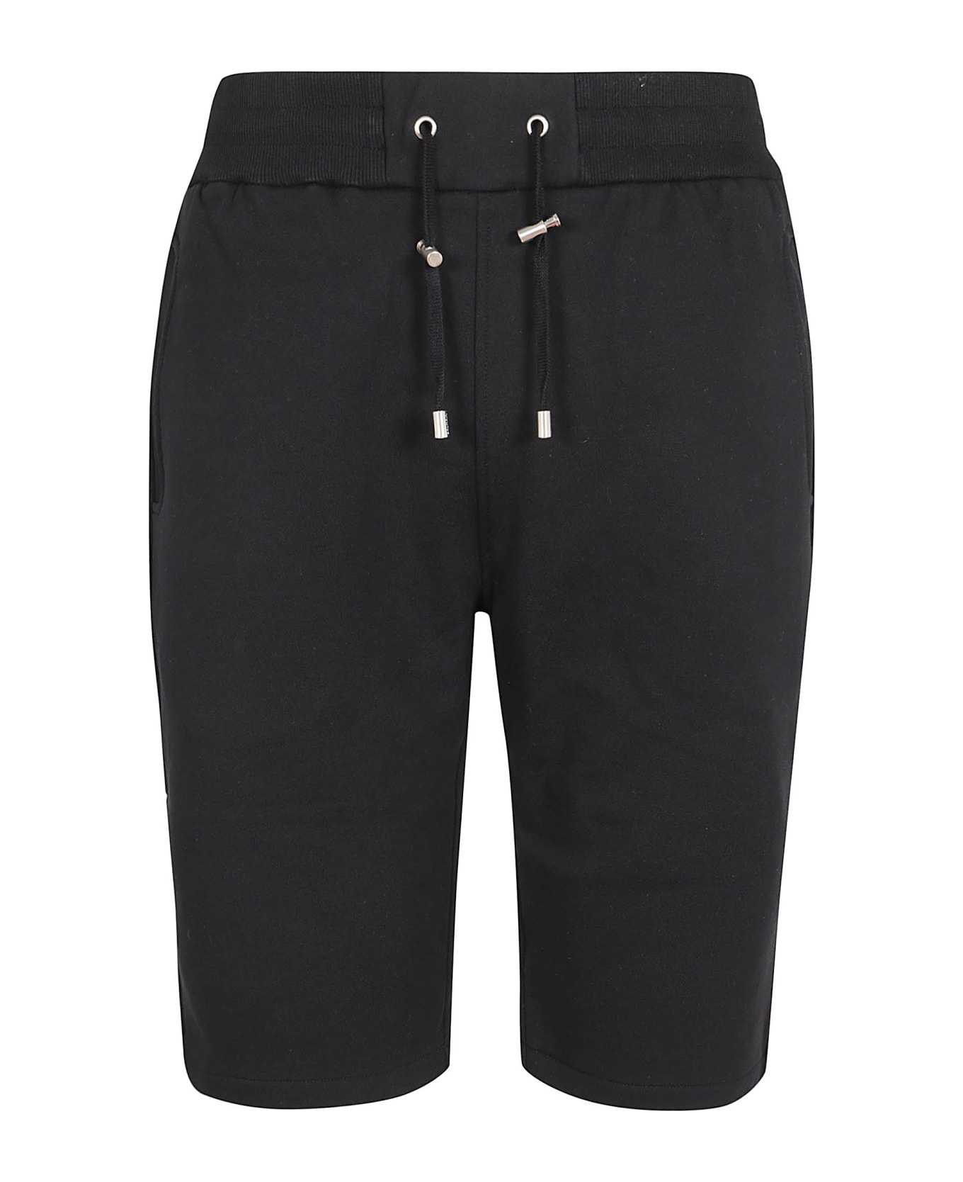 Balmain Shorts - Eab Noir Blanc