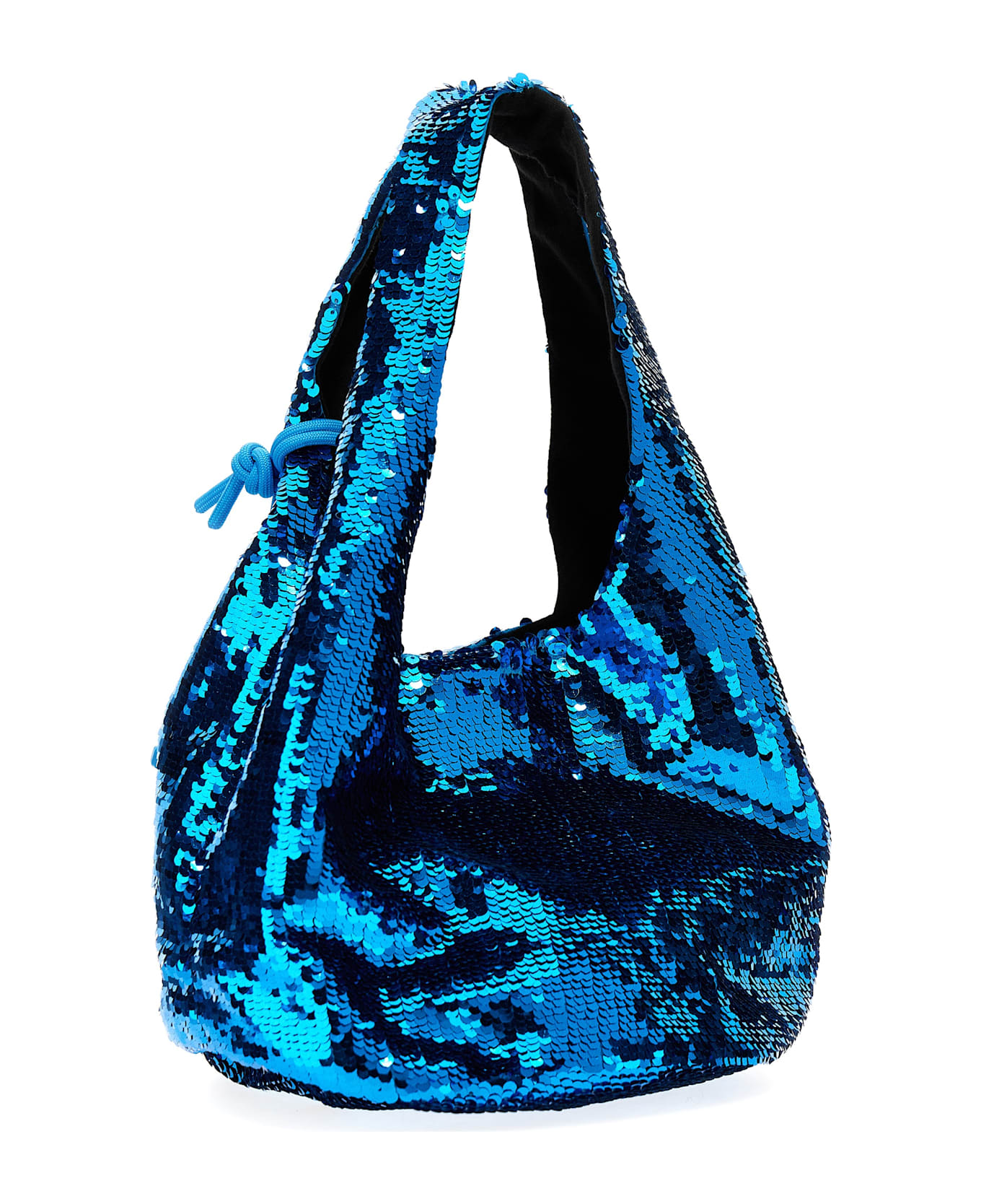 J.W. Anderson 
mini Sequin
 Shopping Bag - ACQUA