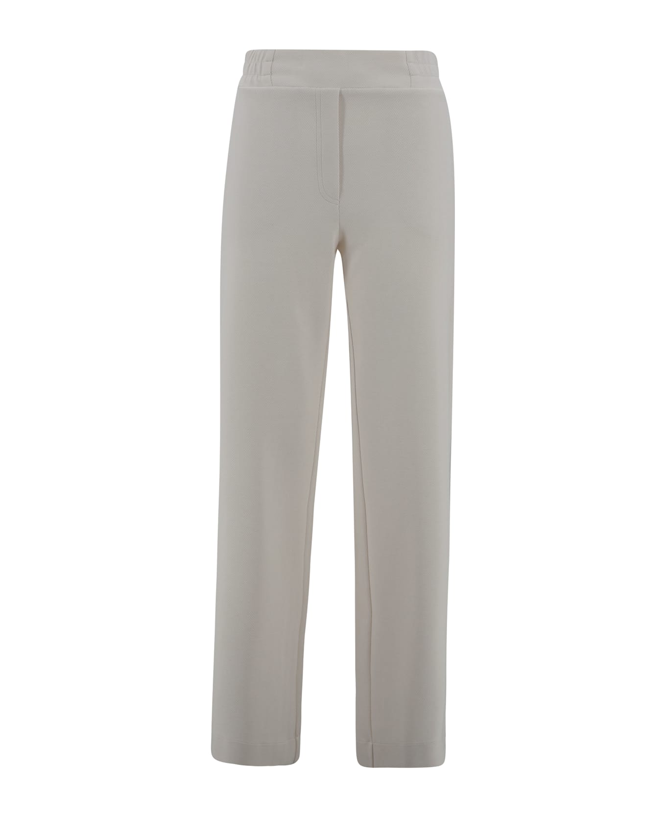 D.Exterior Viscose Pants With Herringbone Pattern - Marmo