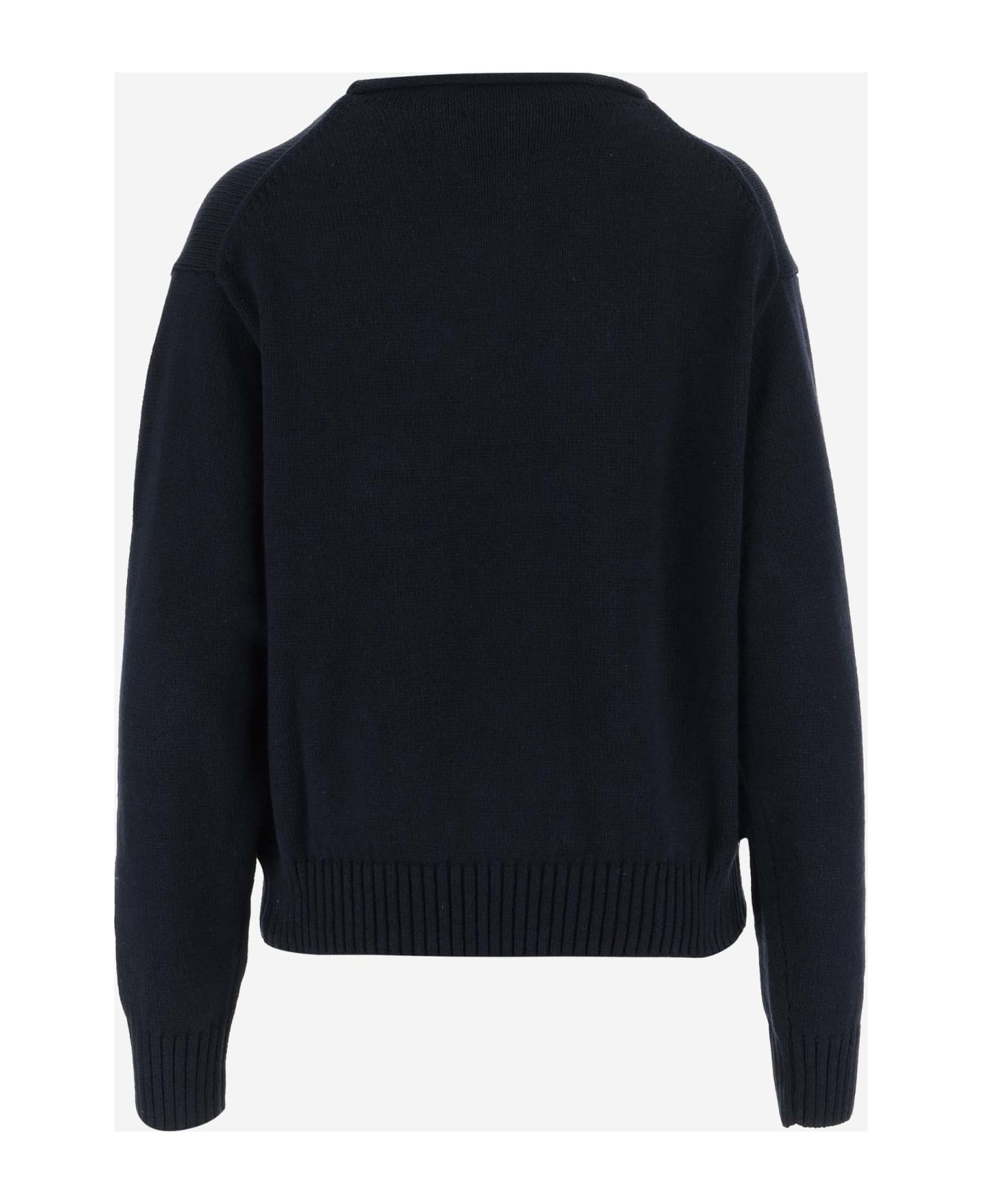 Ralph Lauren Cotton Polo Bear Sweater - Blue
