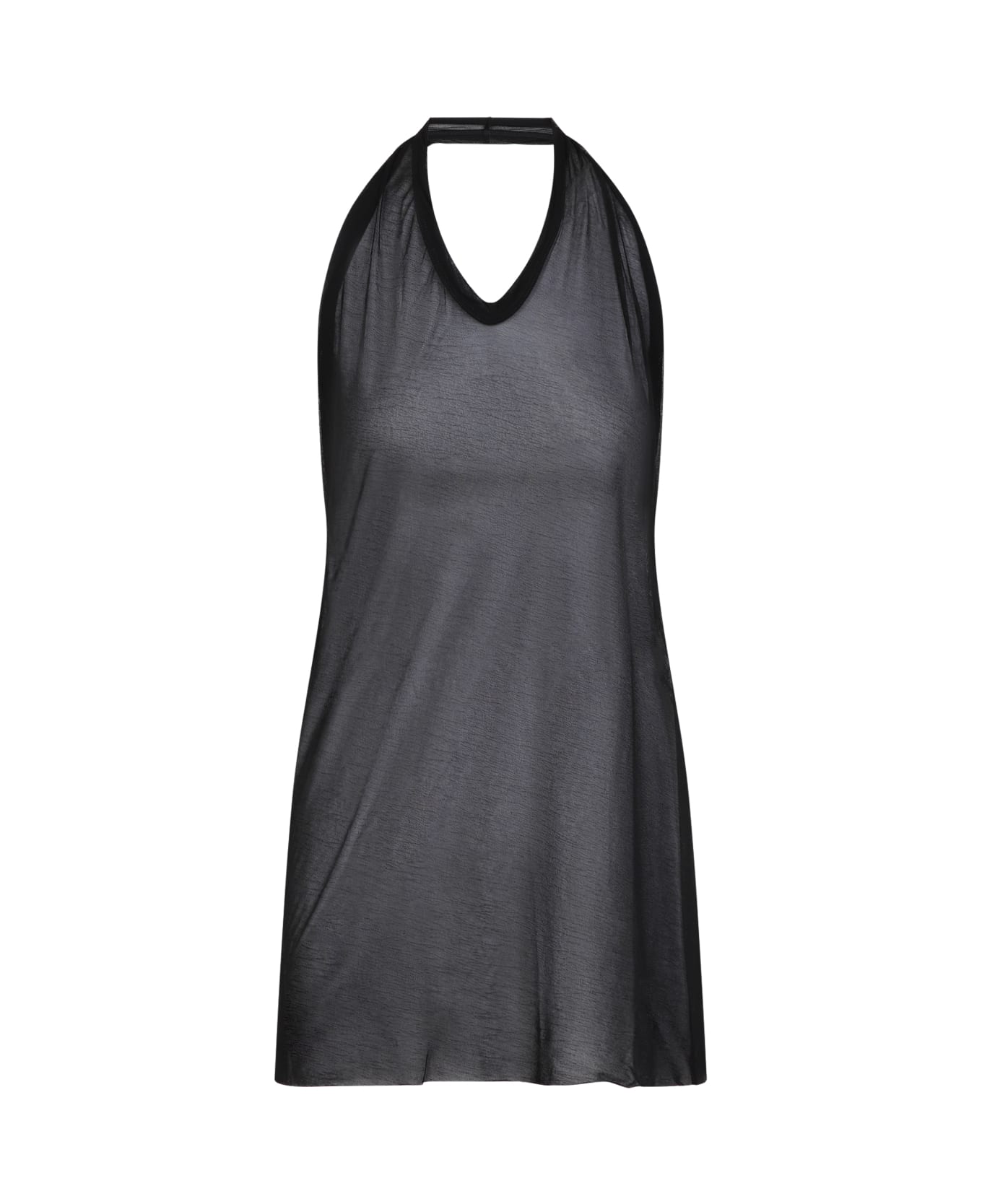 Rick Owens Halter T Top - Black