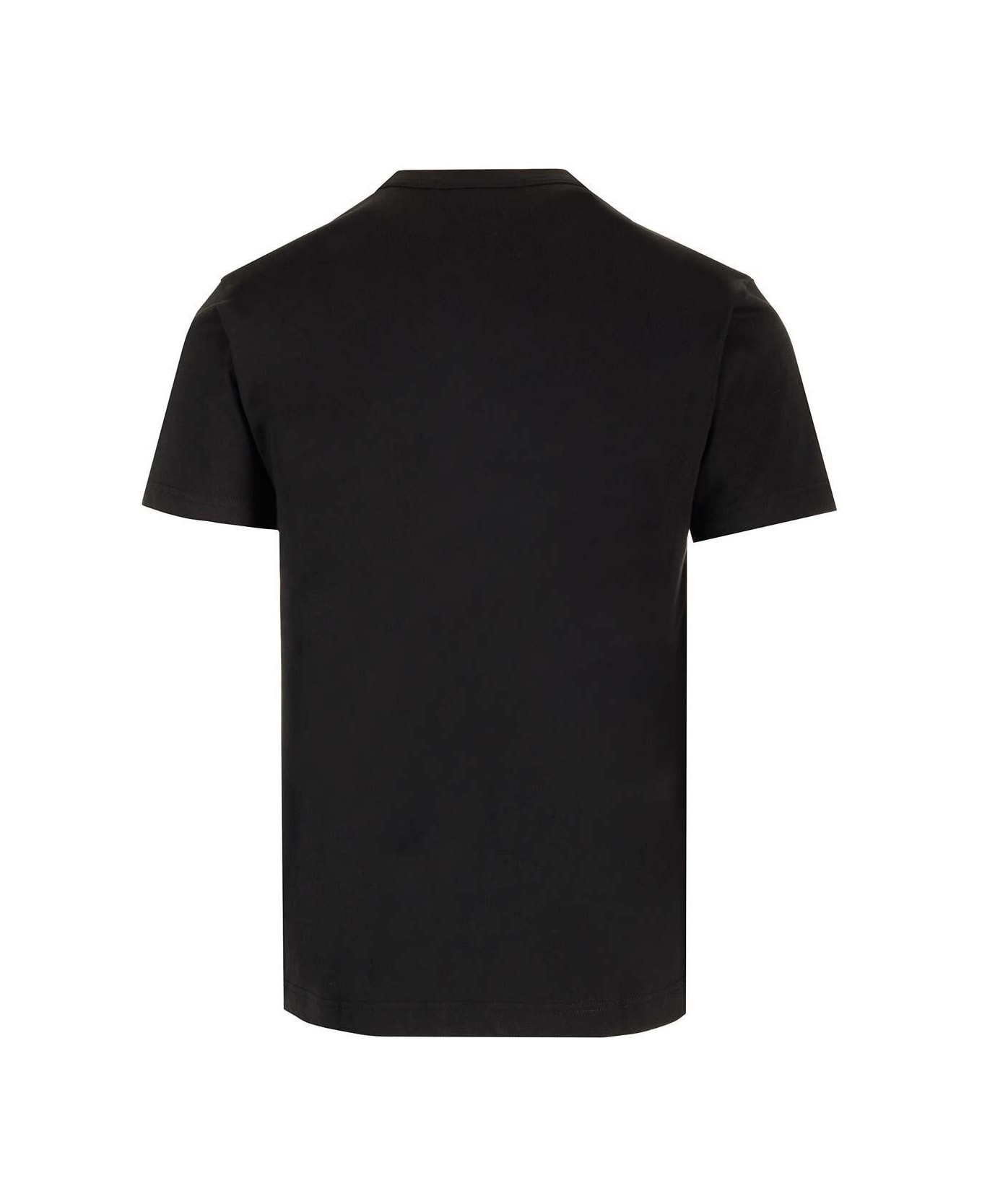 Comme des Garçons Logo Printed Crewneck T-shirt - BLACK シャツ