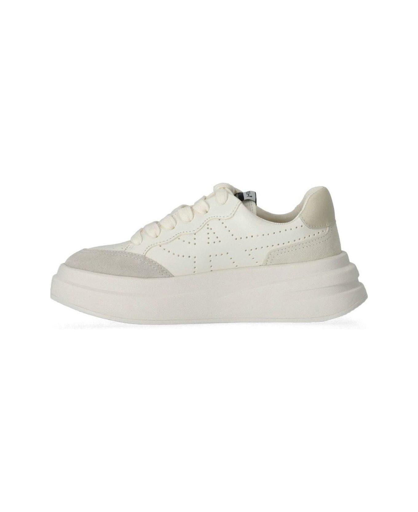 Ash Impuls Bis Perforated Detailed Chunky Sneakers - Bianco ウェッジシューズ