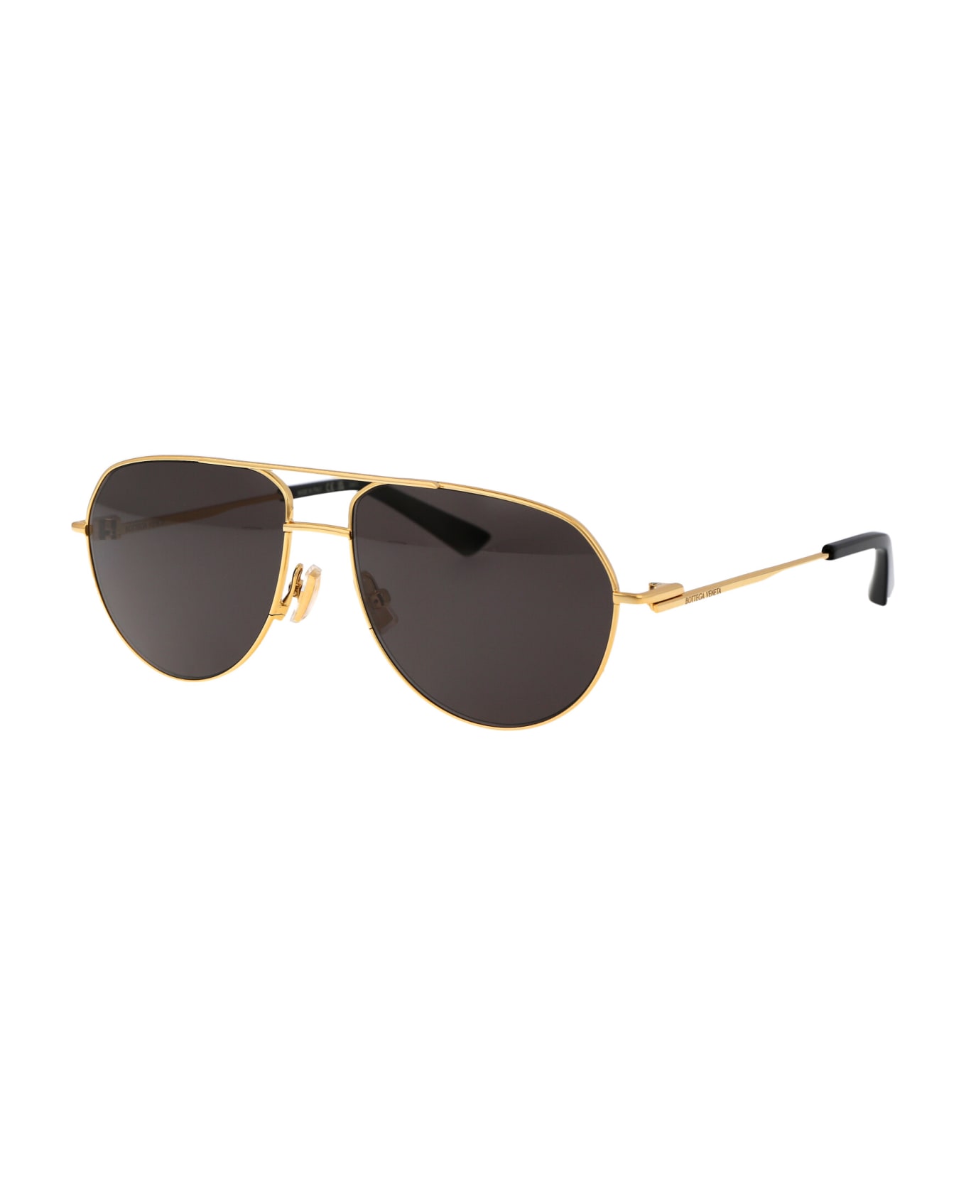 Bottega Veneta Eyewear Bv1302s Sunglasses - 001 GOLD GOLD GREY サングラス
