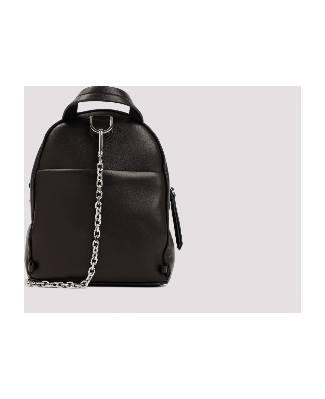 Maison Margiela Leather Glam Slam Backpack - Black