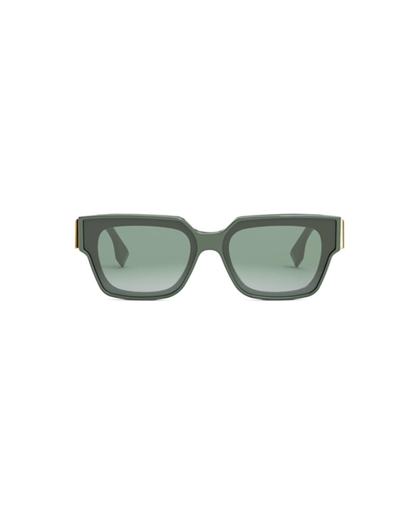 Fendi Eyewear Rectangular Frame Sunglasses - 98b