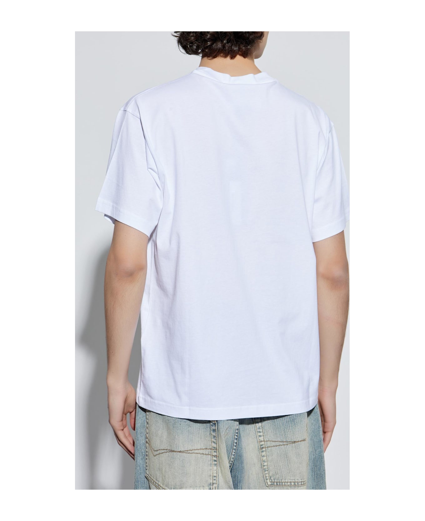 Versace Jeans Couture T-shirt With Logo - White