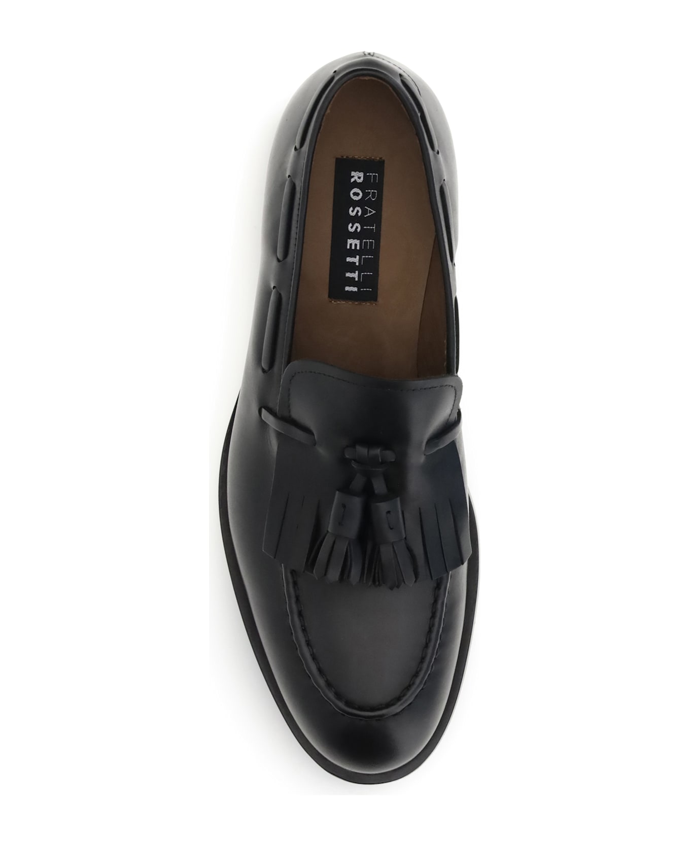 Fratelli Rossetti Leather Loafers With Tassels