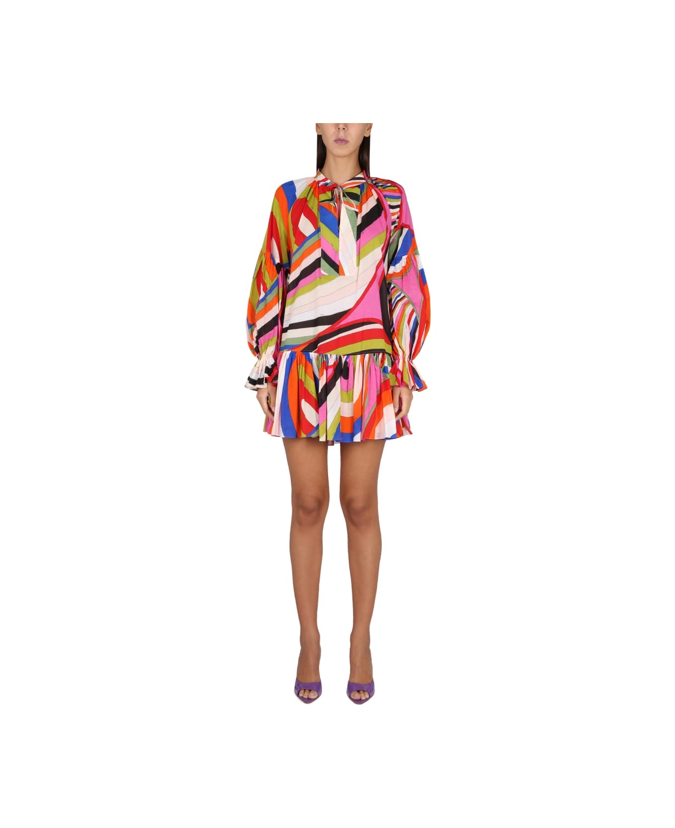 Pucci Mini Dress - MULTICOLOUR