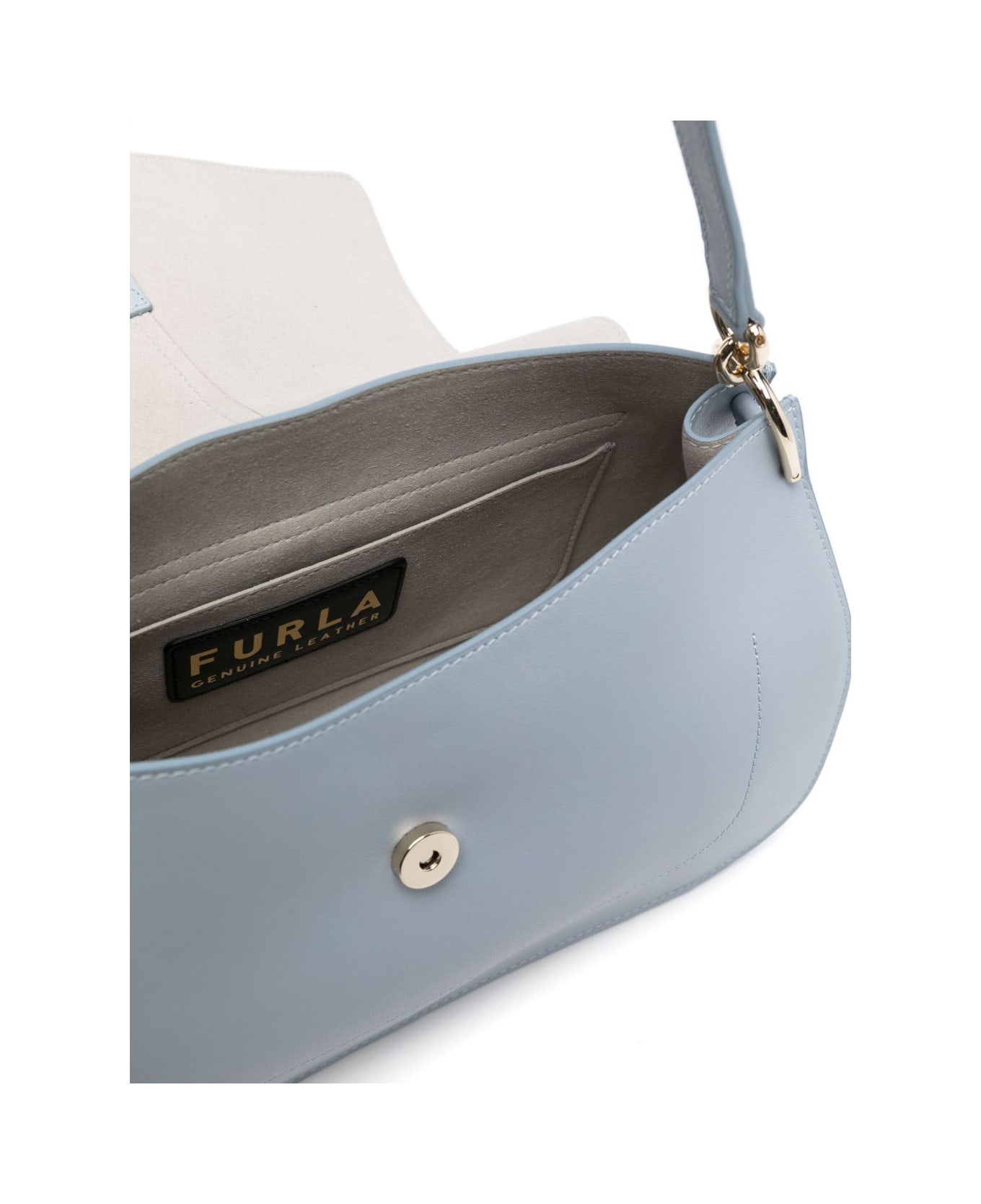 Furla Flow L Top Handle Bag - Cloud