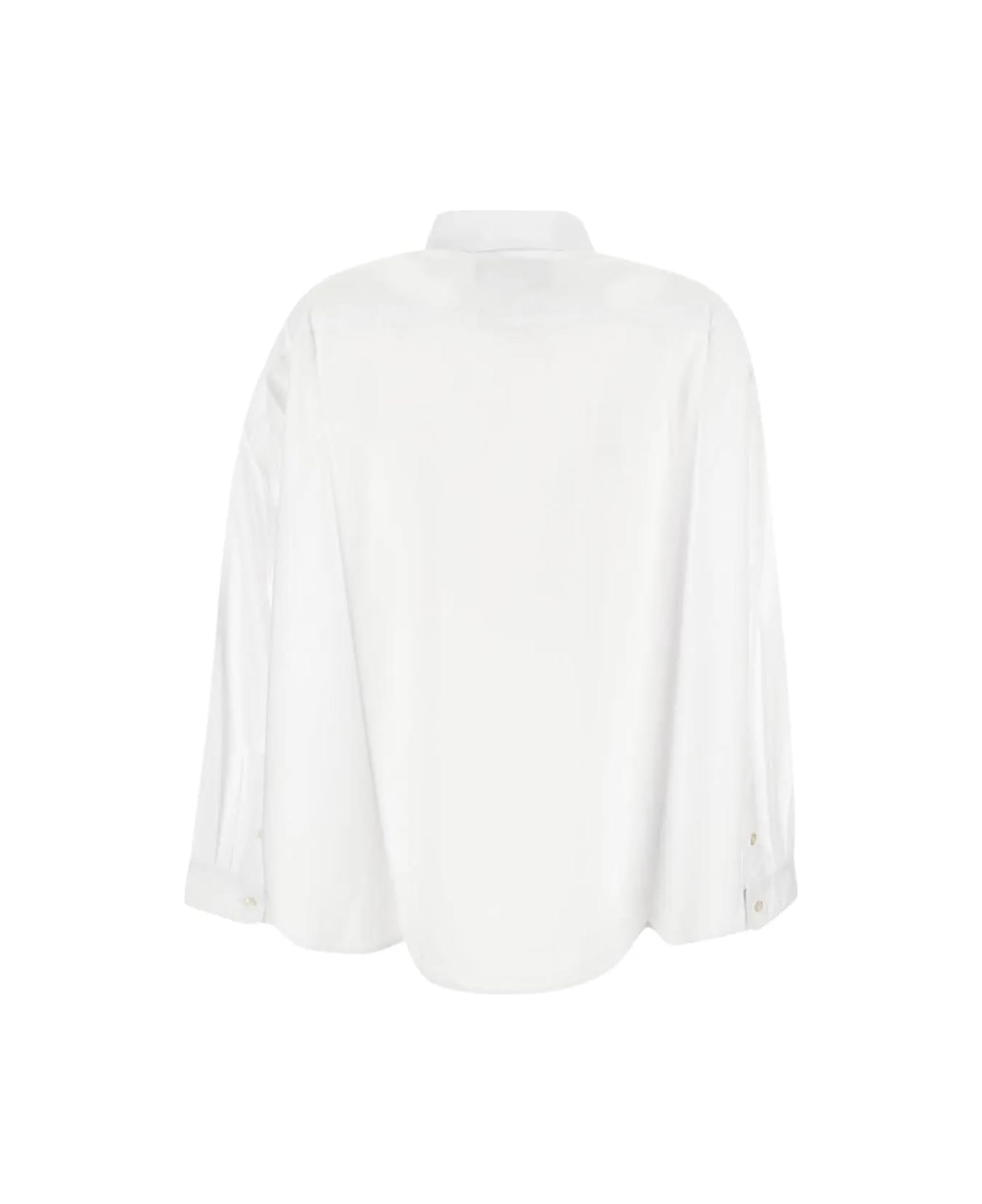 R13 Boxy Button-up Shirt - White