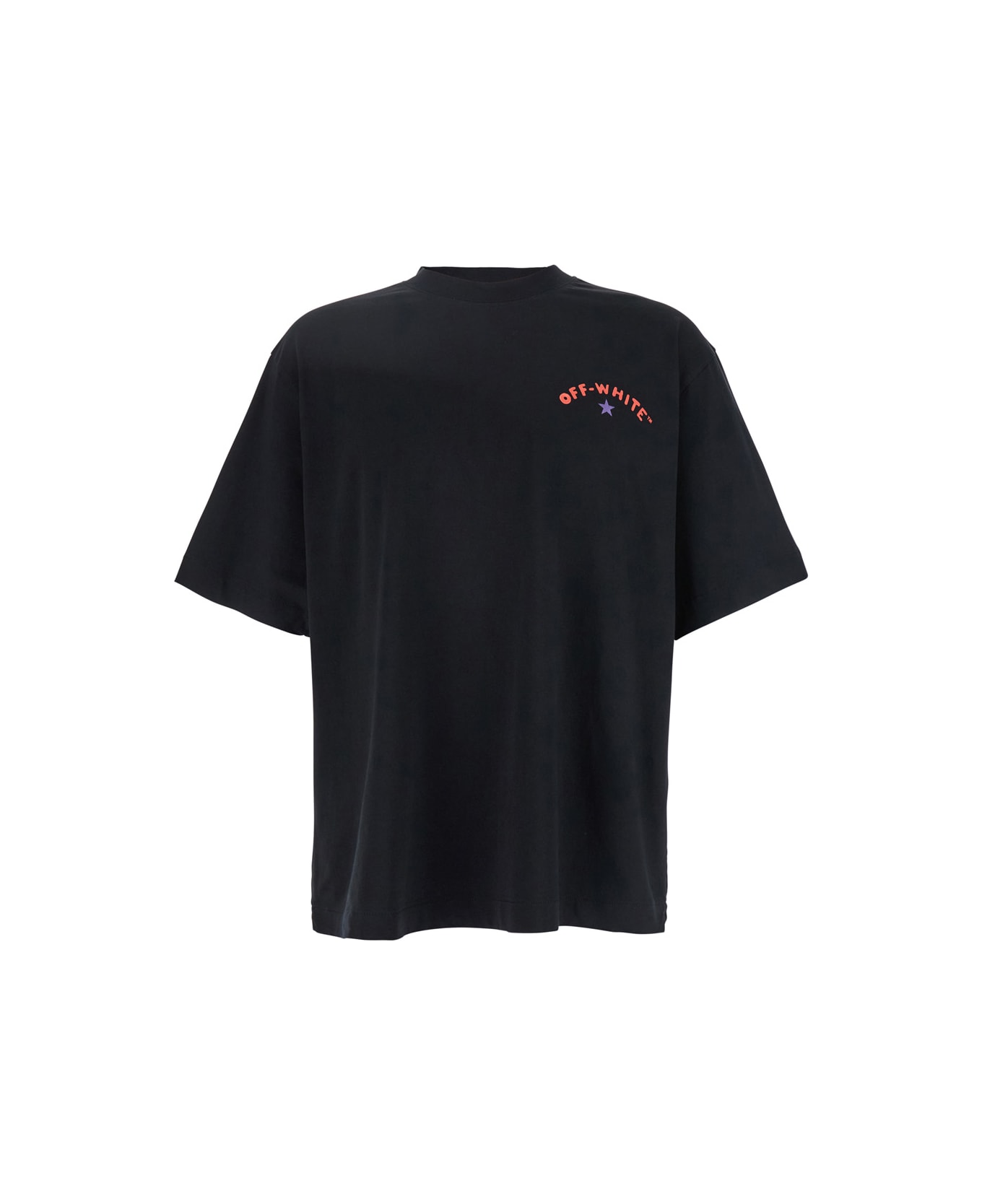 Off-White Star Arrow Skate T-shirt - Black/white シャツ
