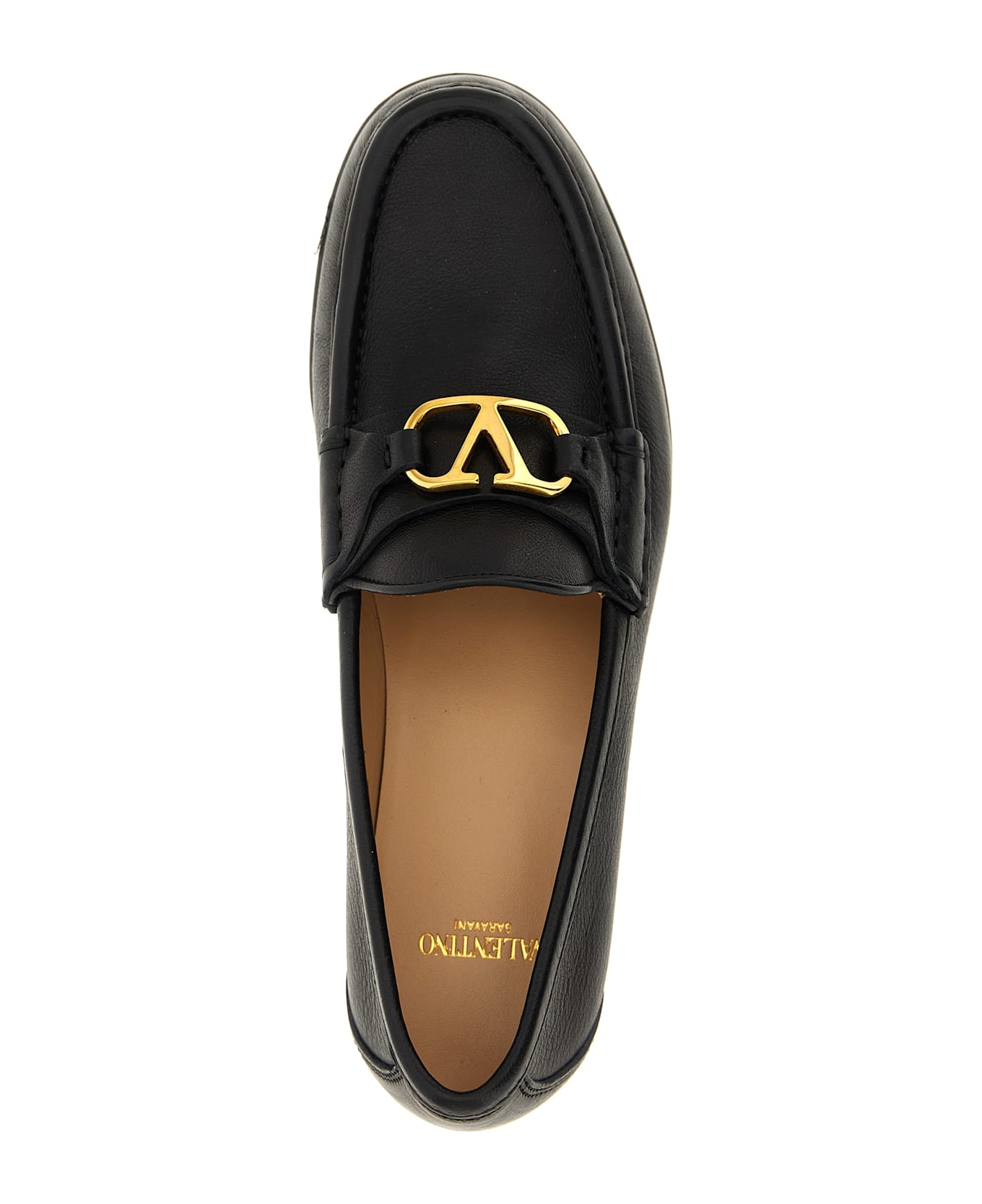 Valentino Garavani Vlogo Signature Loafers - Black  