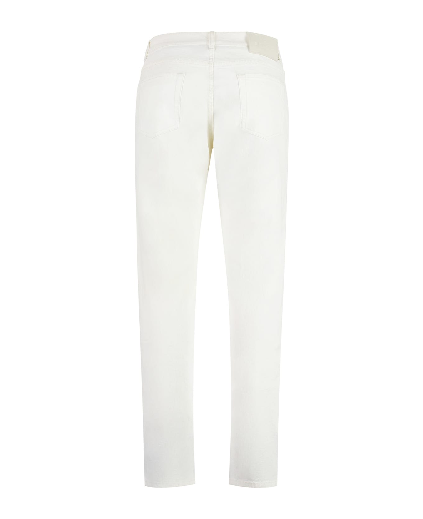 Etro 5-pocket Straight-leg Jeans - White