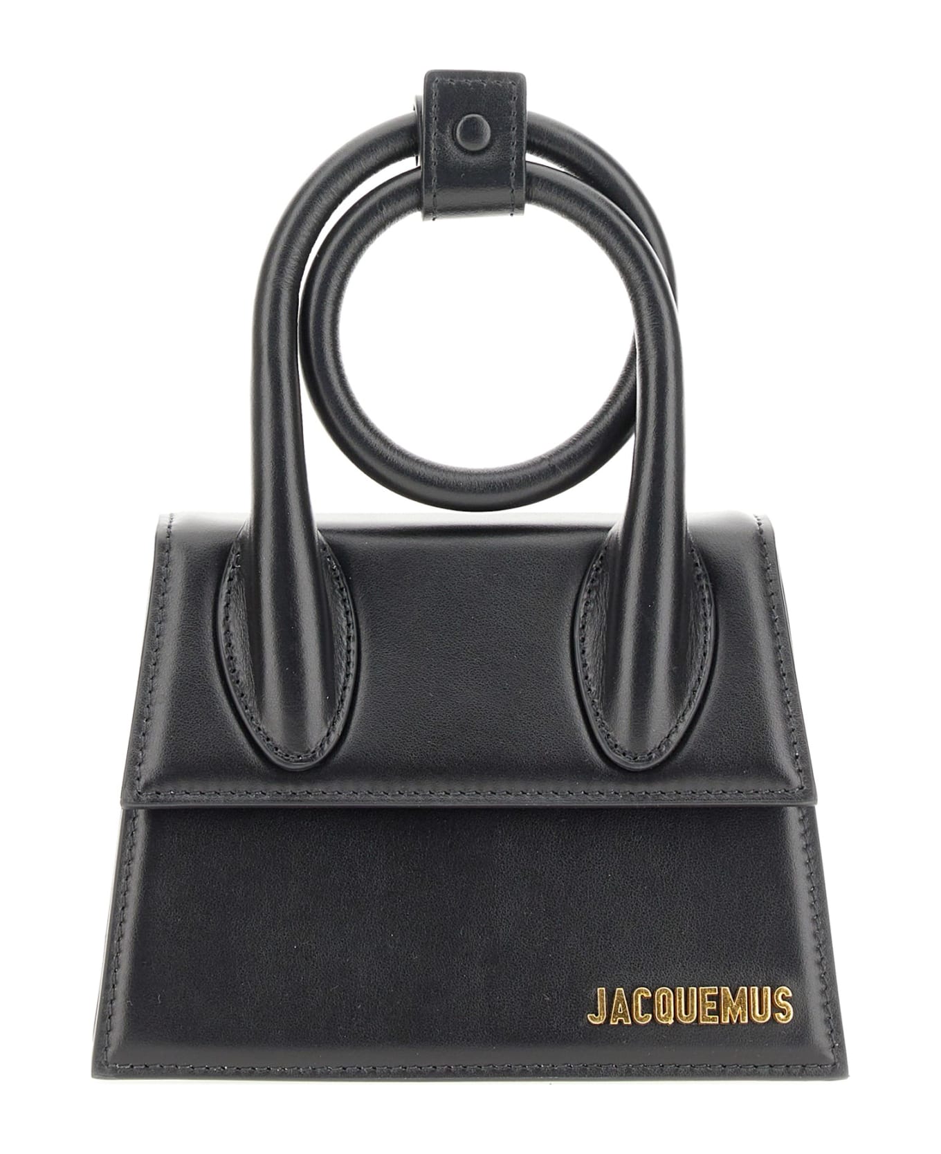 Jacquemus Le Chiquito Noeud Bag - BLACK