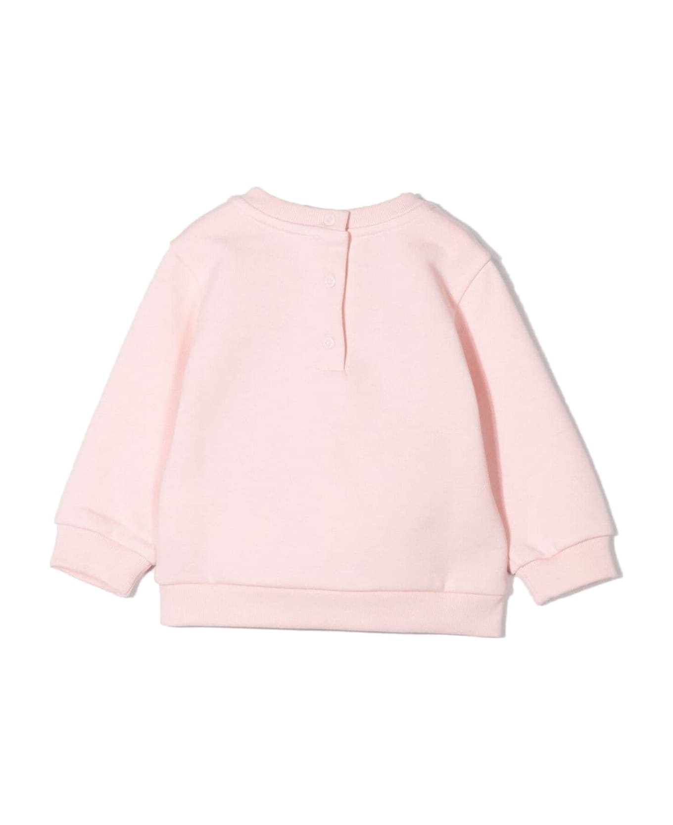 Fendi Light Pink Cotton Sweatshirt - Rosa