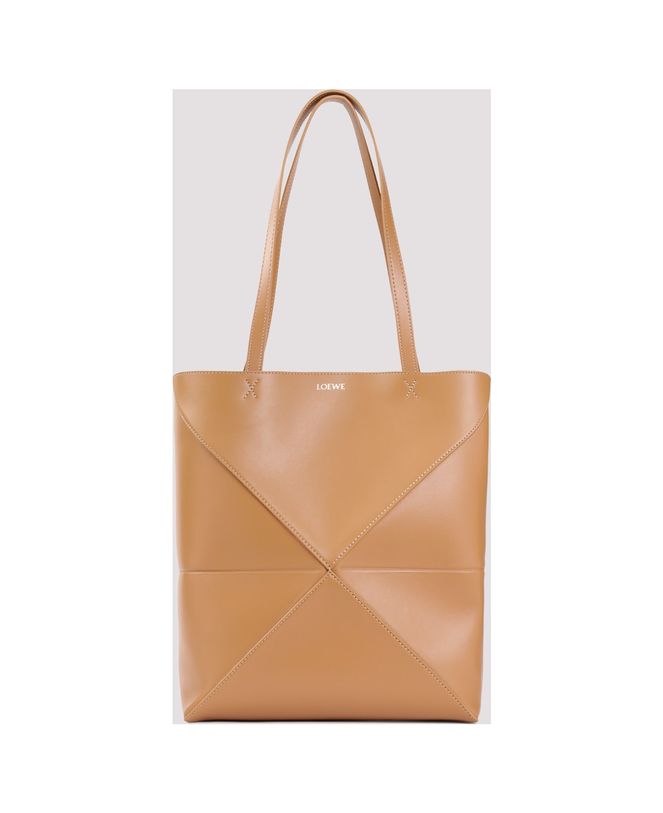 Loewe Puzzle Fold Medium Tote - Warm Desert