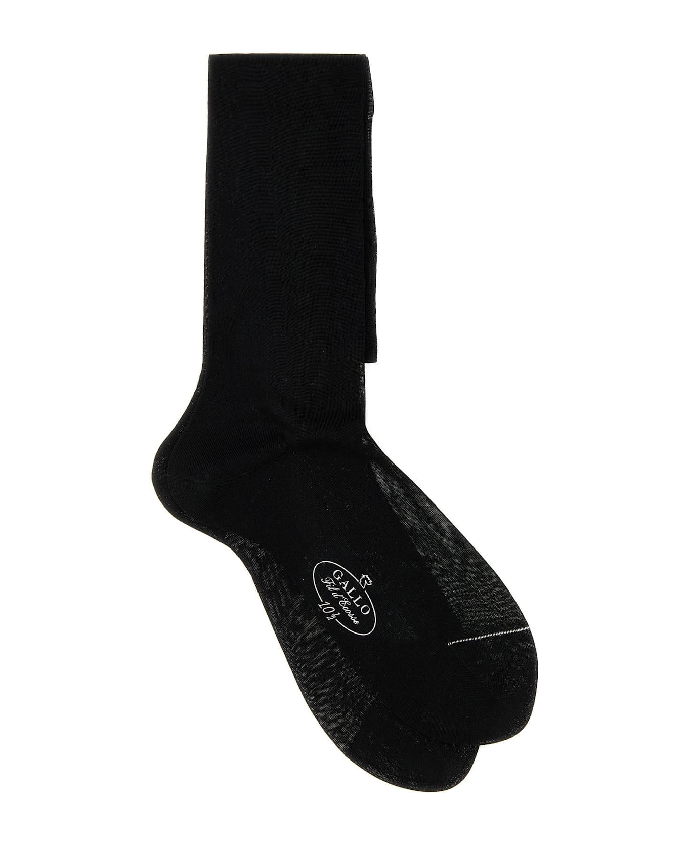 Gallo Black Cotton Socks Gallo - MULTICOLOR