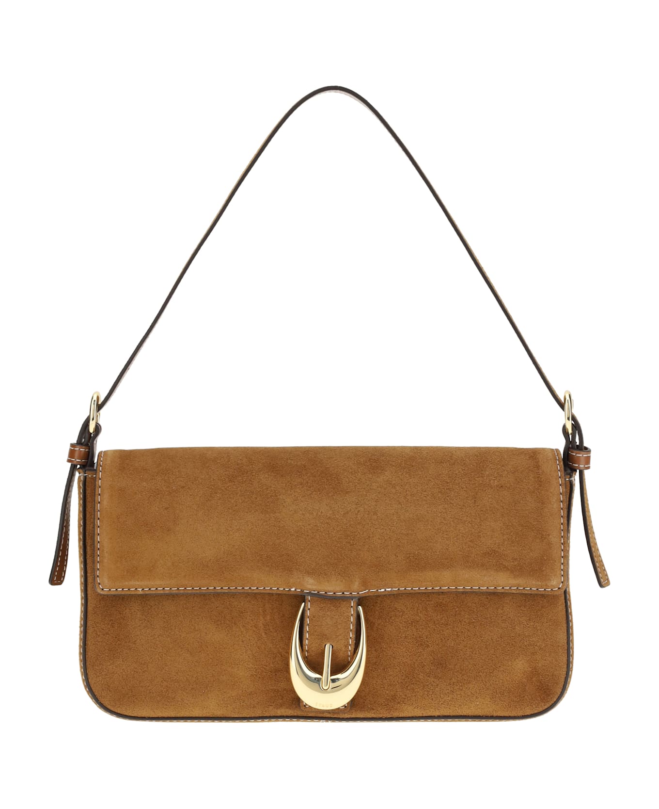 STAUD Harlow Shoulder Bag - BROWN