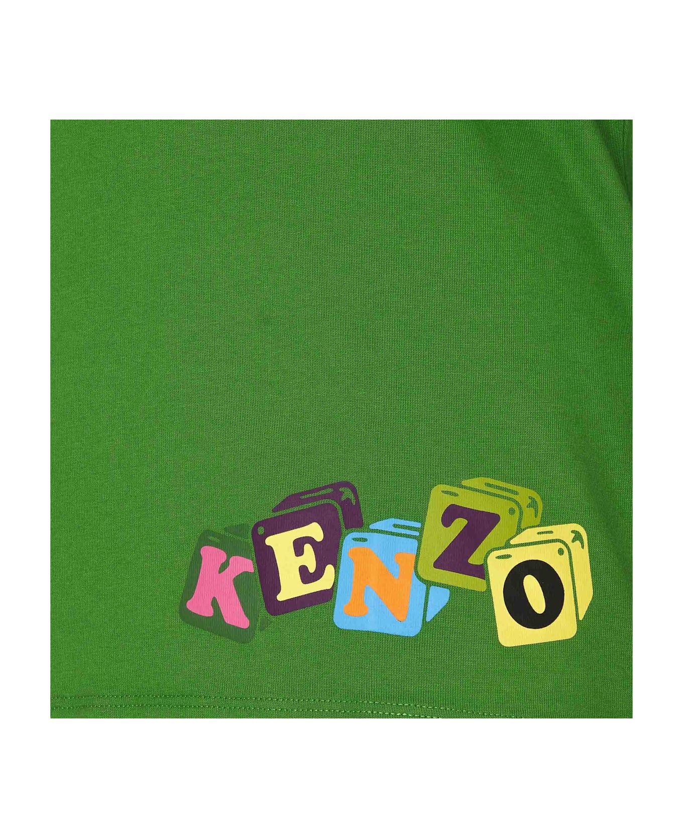 Kenzo Boke Boy Kimono T-shirt - Gazon Tシャツ