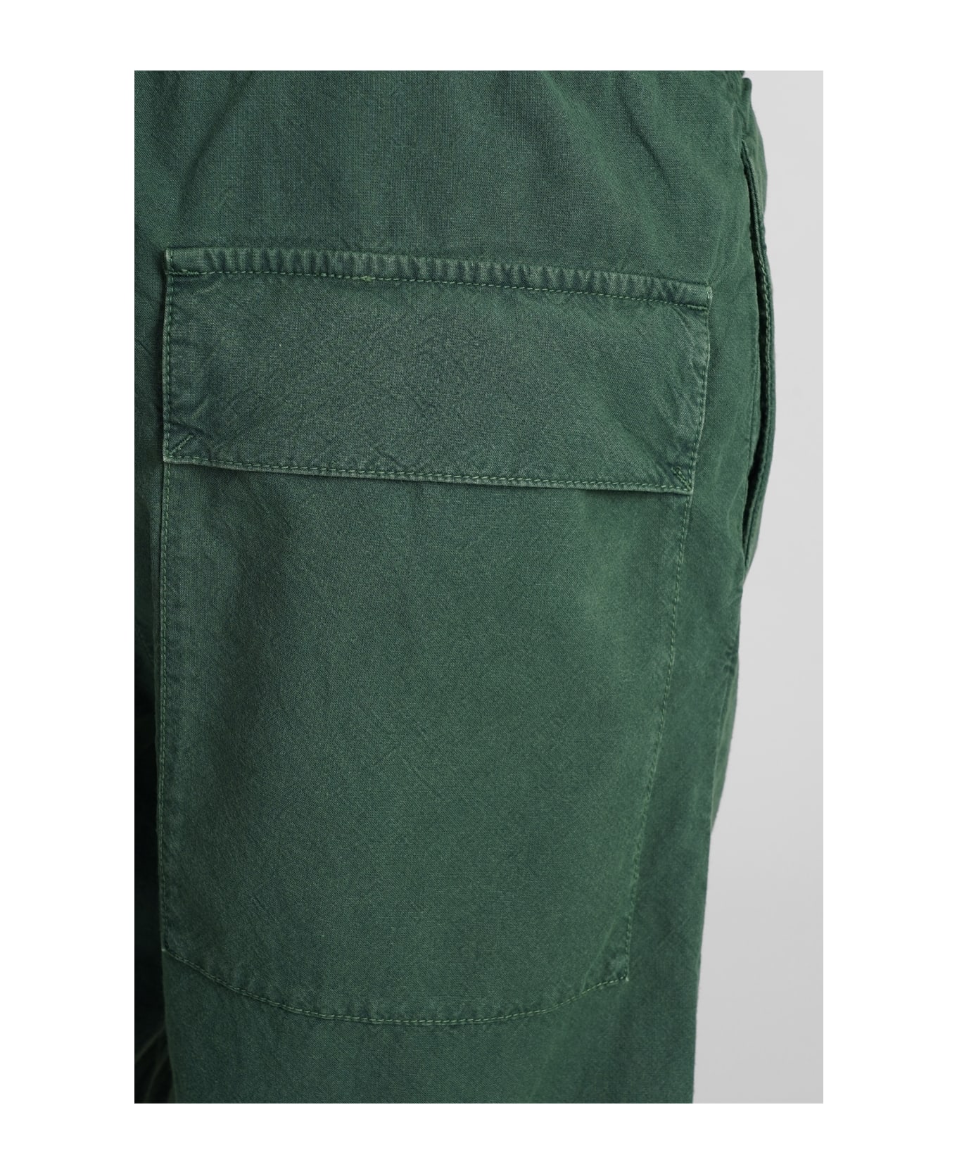Barena Canariol Shorts In Green Cotton - green