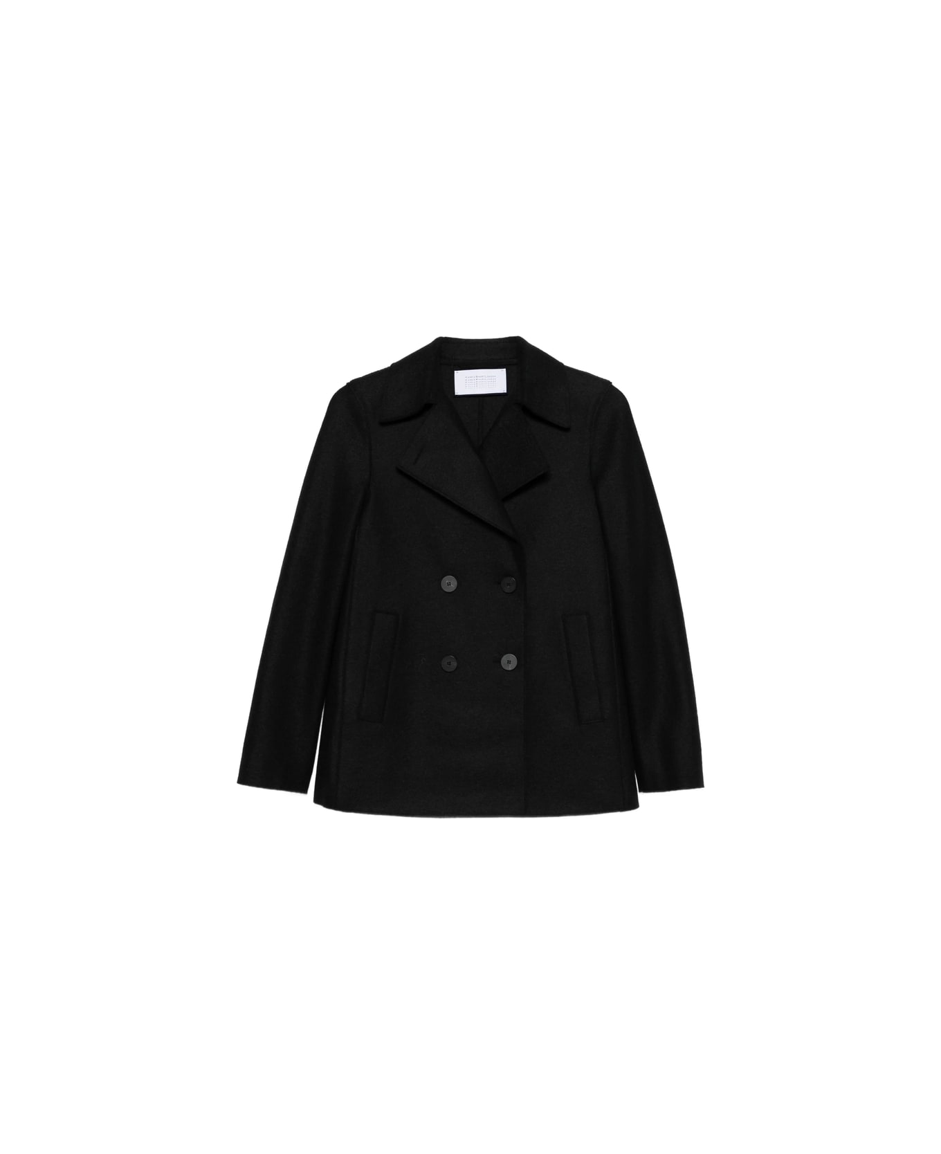 Harris Wharf London Cape - BLACK