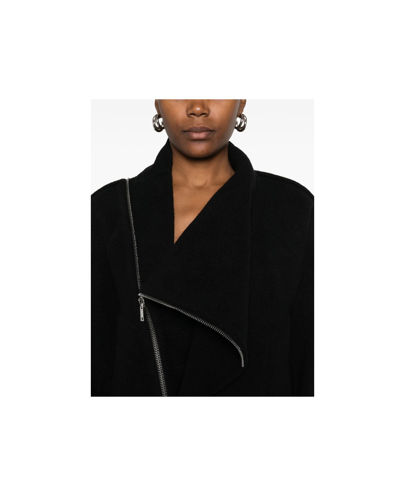 Rick Owens Leather Outerwear