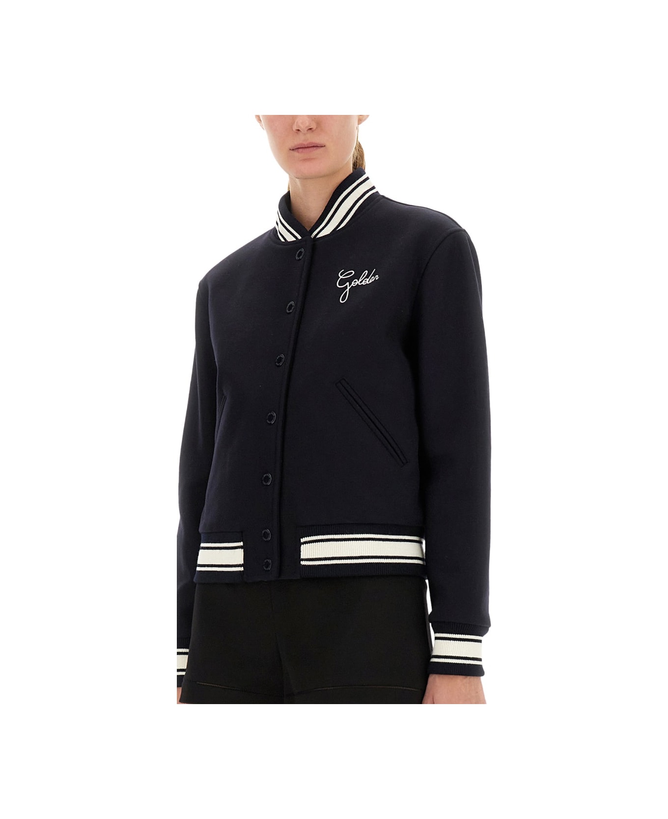 Golden Goose Bomber Jacket - BLUE