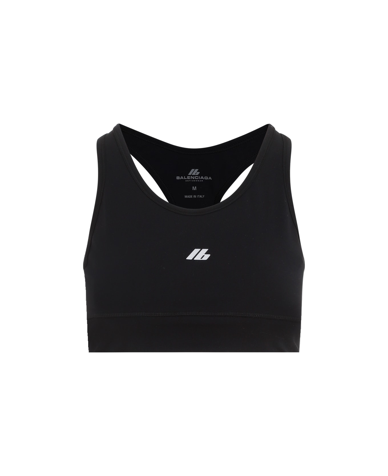 Balenciaga Sports Bra - Black Reflective
