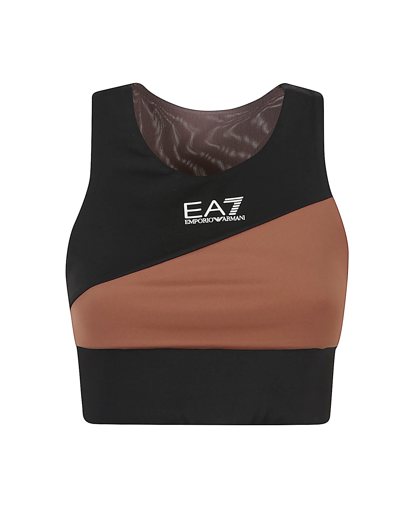 EA7 Gym Bralette - Black