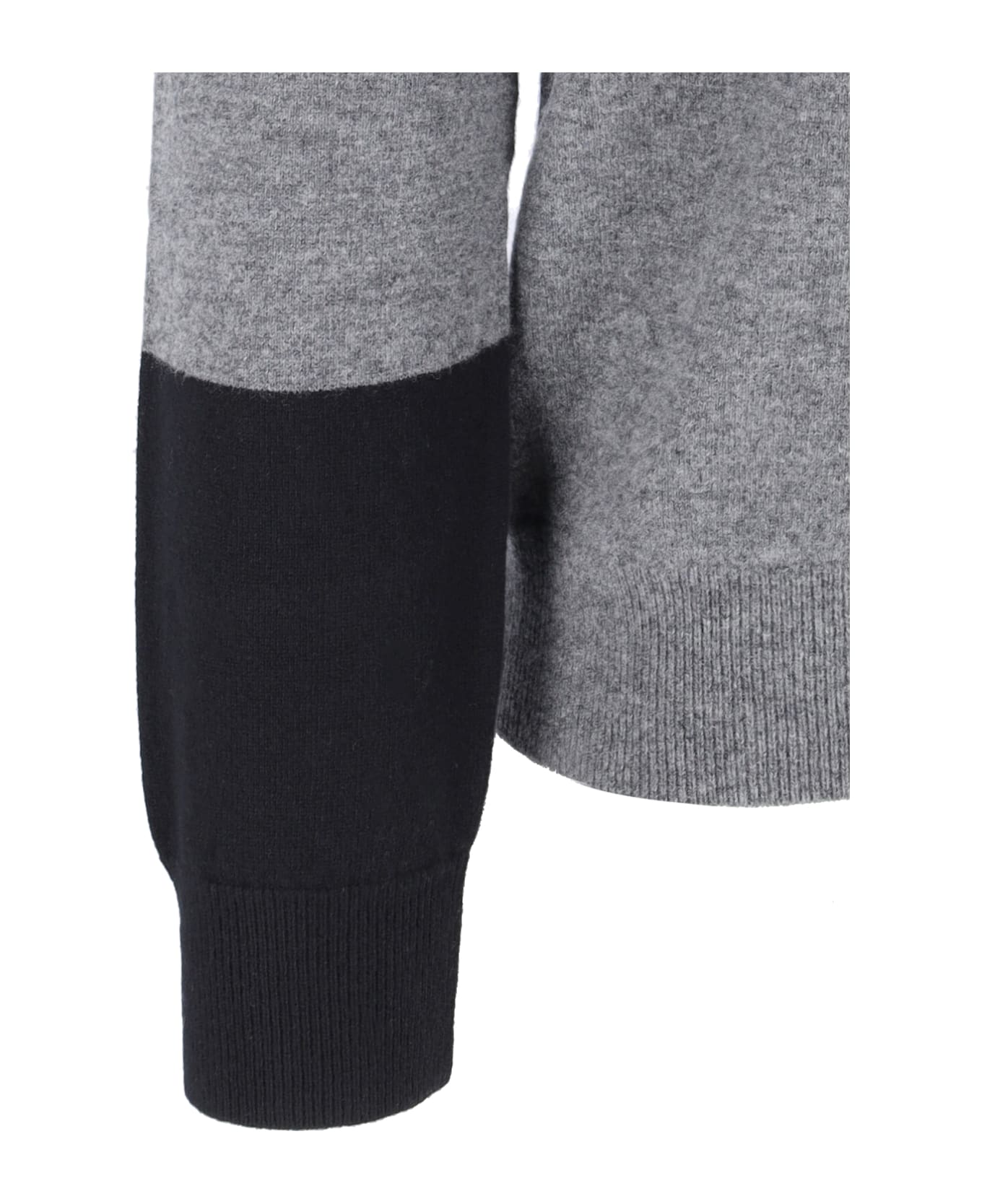 Comme des Garçons 
color Block
 Sweater - Grigio
