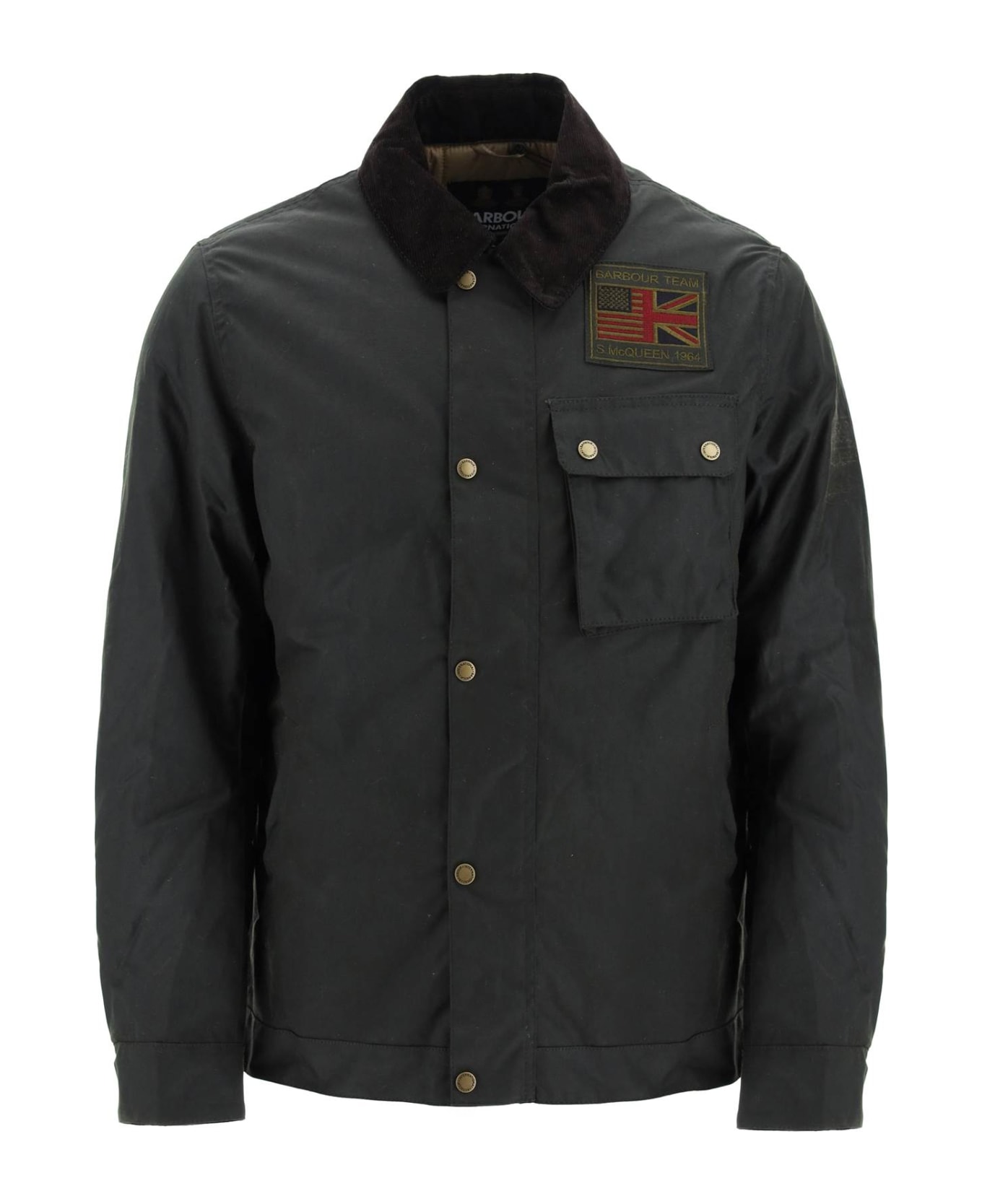 Barbour Workers Wax Jacket - SAGE (Green)